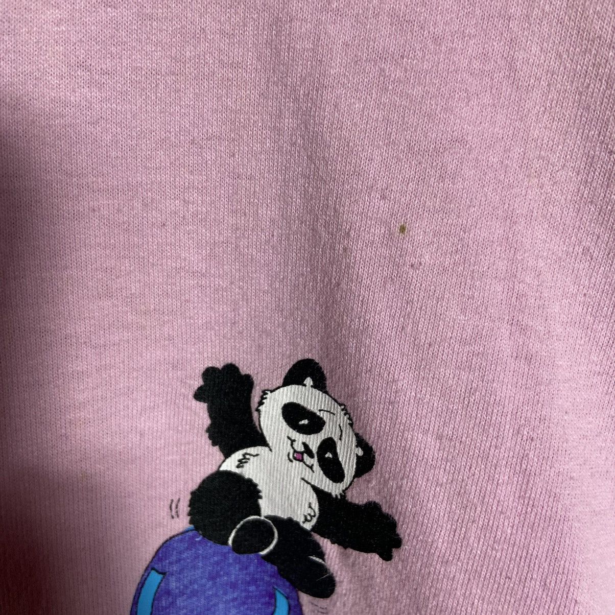 Anime × Vintage Vintage 90s Grandma’s Gang Panda Preppy T-Shirt Size US L / EU 52-54 / 3 - 6 Thumbnail