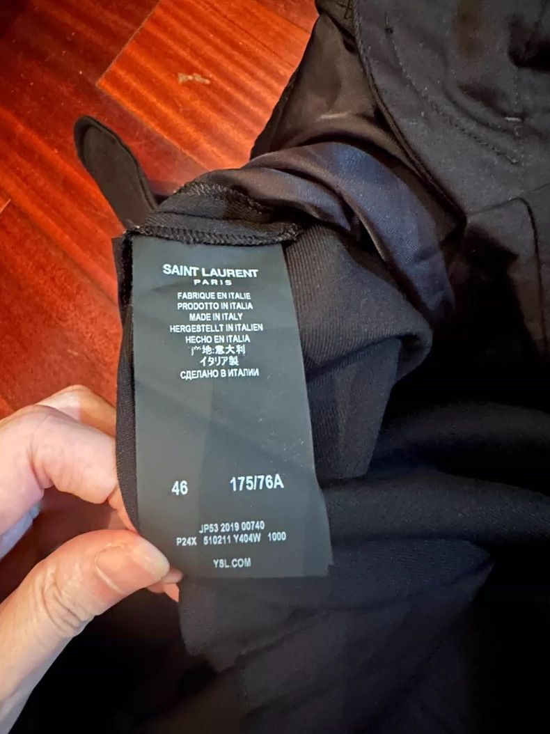 Saint Laurent Paris Saint Laurent Paris Black suit set-2506 Size US 32 / EU 48 - 2 Thumbnail