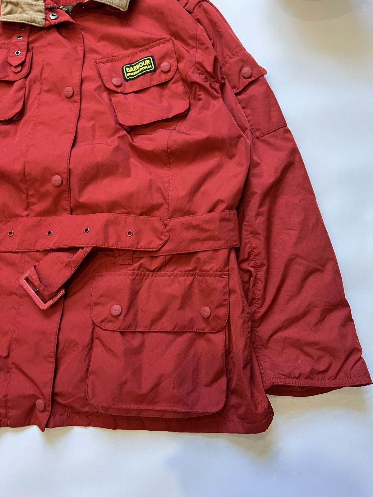 Barbour Barbour Red Multipocket Jacket Womens International Size XXL / US 16-18 / IT 52-54 - 11 Thumbnail