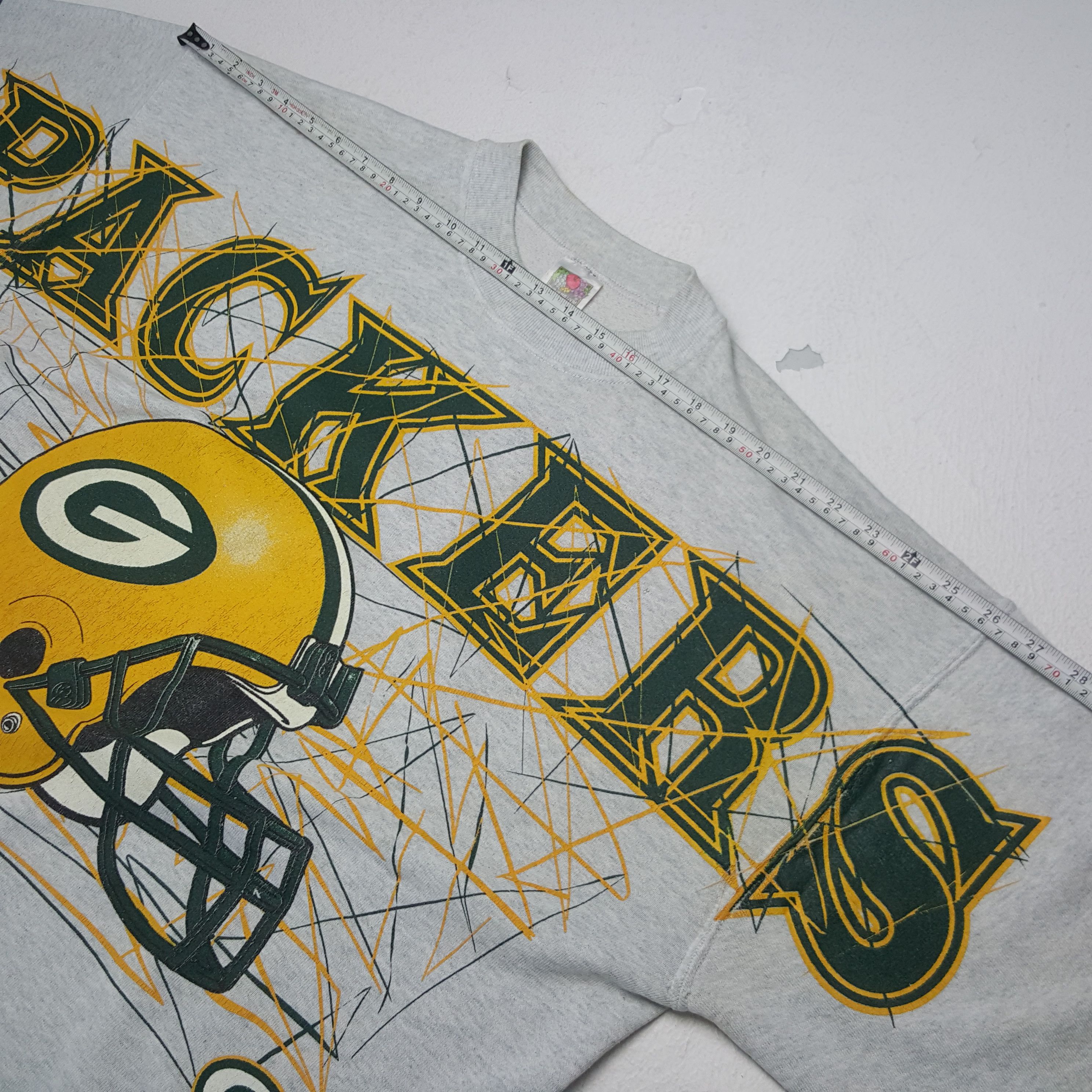 NFL × Vintage Vintage Packers American Football Team Sweatshirt Size US XL / EU 56 / 4 - 5 Thumbnail