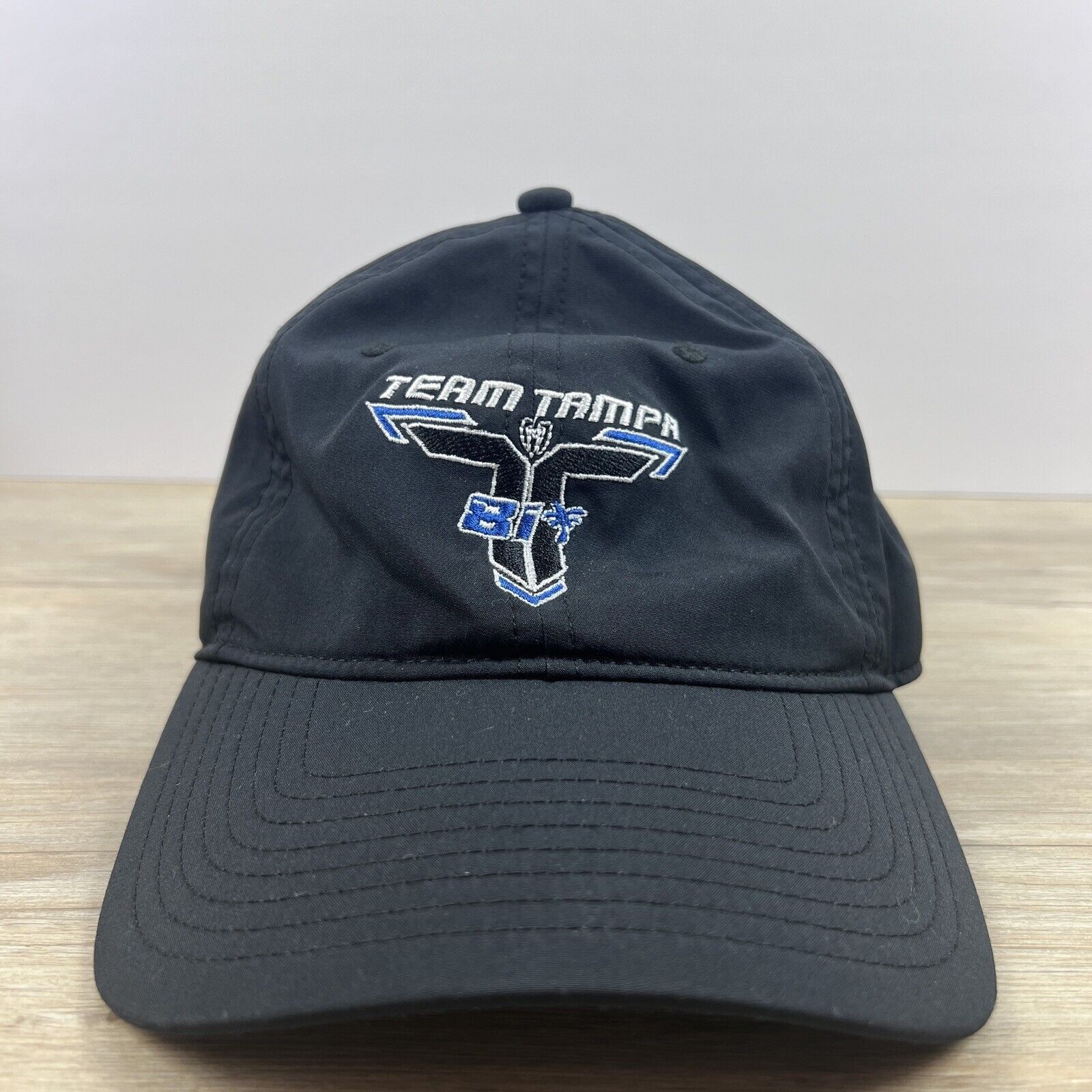 Other Team Tampa Hat Tampa Adjustable Hat Black Adjustable Hat Adu Size ONE SIZE - 1 Thumbnail