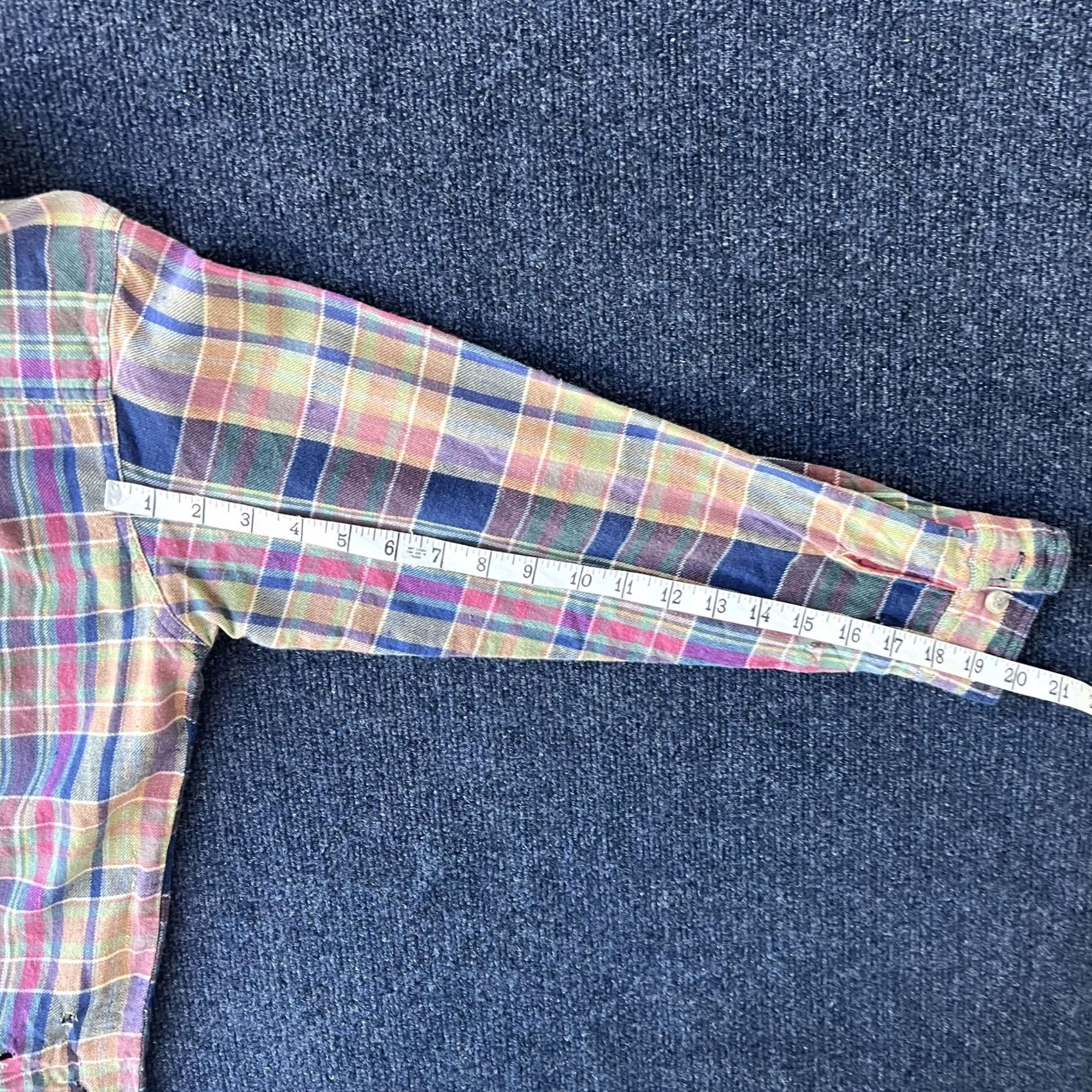 Vintage VINTAGE PennyLane Shirt Womens Large Plaid Button Up Corduroy Collar 90s Grunge Size S / US 4 / IT 40 - 6 Thumbnail