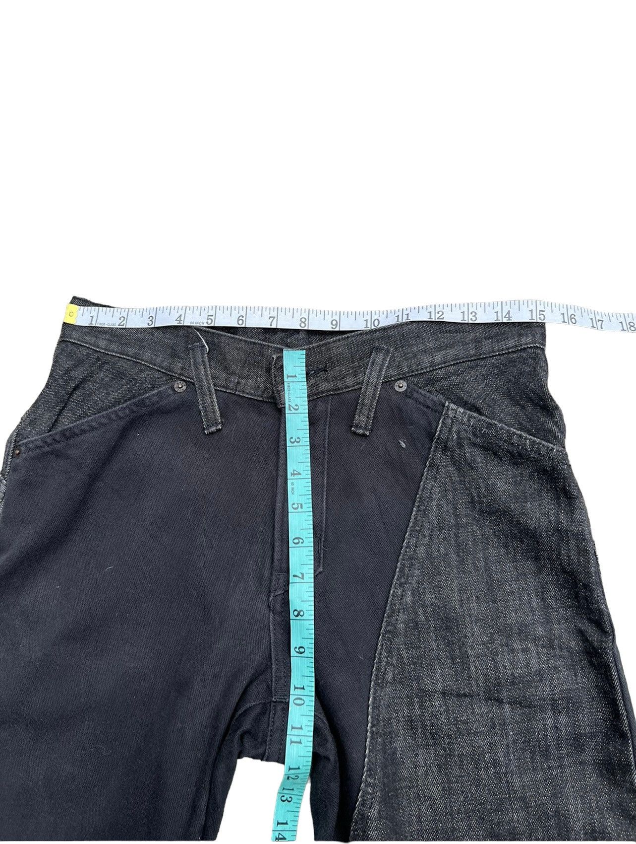 Gold Rush Japan Patchwork Cut Hybrid Denim Jeans
