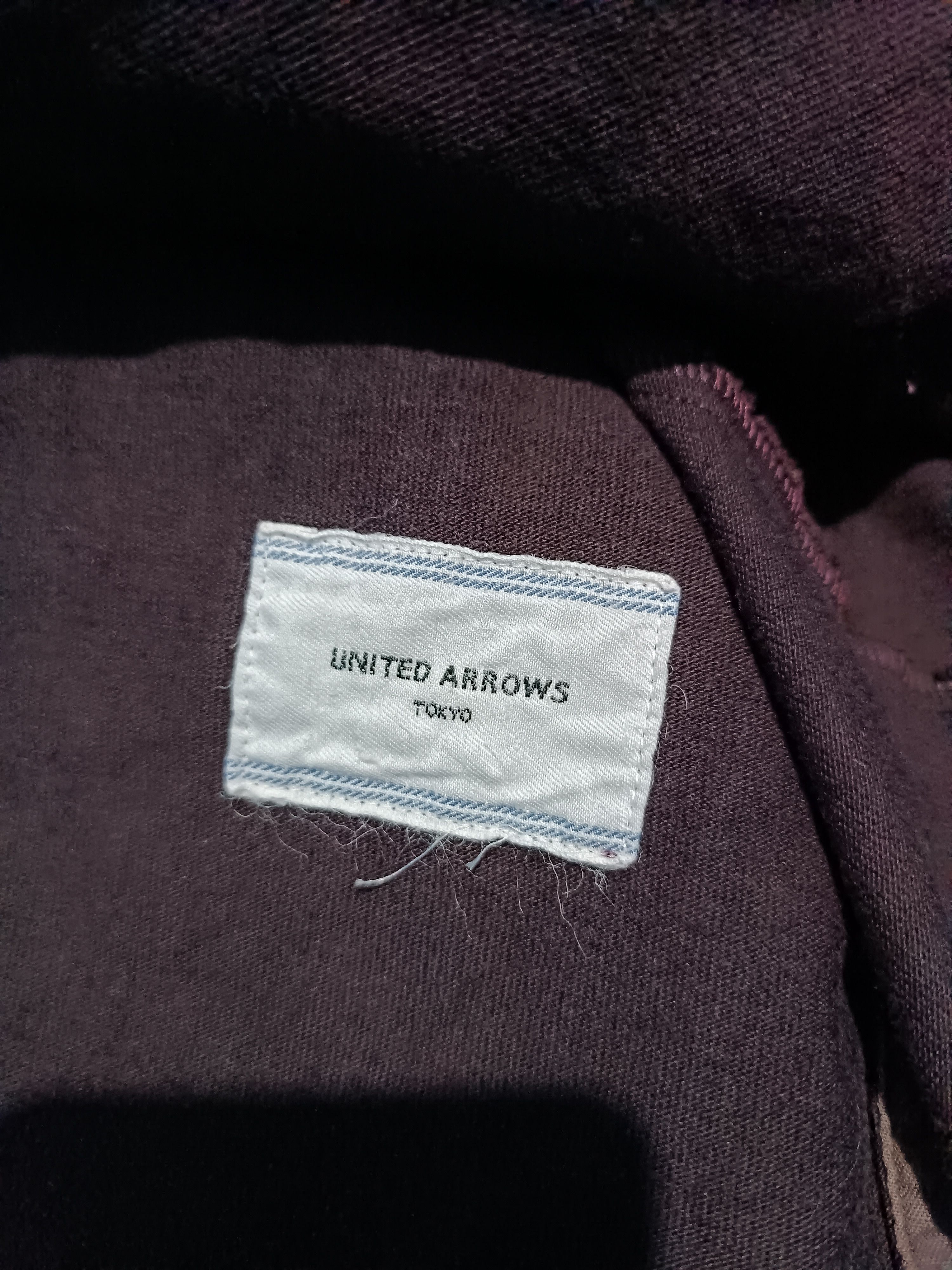 United Arrows UNITED ARROWS HEAVY COTTON BLAZER Size 44S - 5 Thumbnail