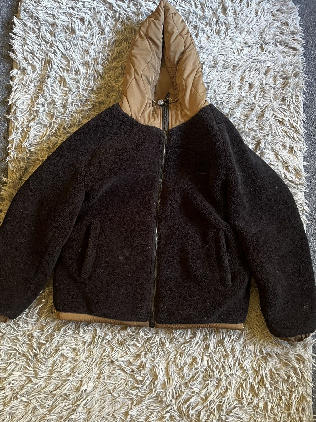 Unique heavy hooded Jacket