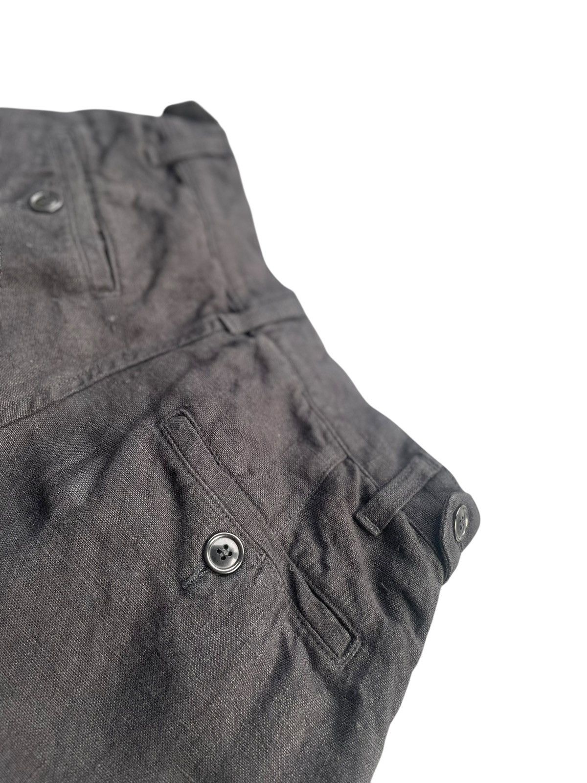 Junya Watanabe Junya Watanabe Comme Des Garcons Linen Baggy Trouser Size 27" / US 4 / IT 40 - 8 Thumbnail