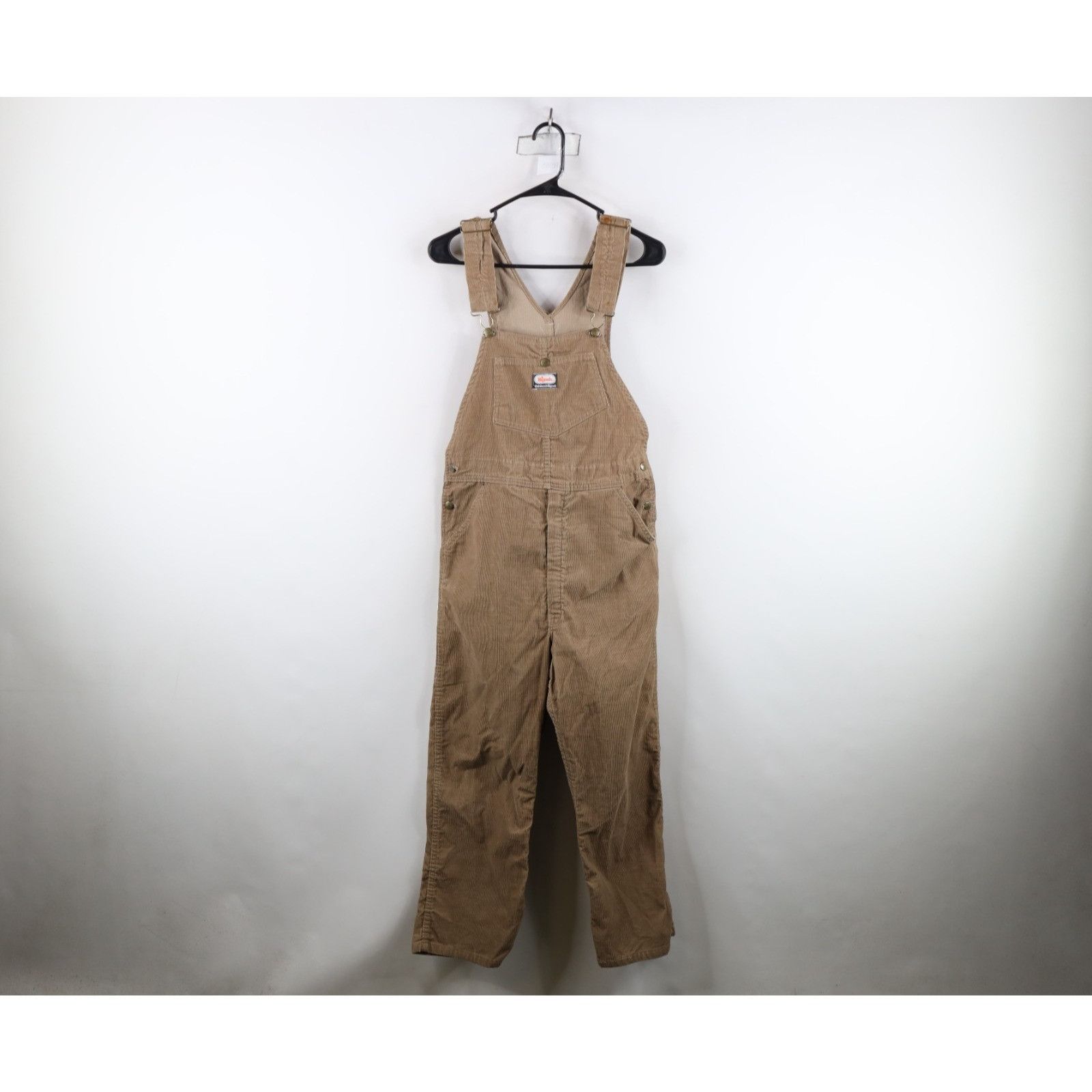 Oshkosh Vintage 70s Oshkosh B'Gosh Corduroy Overalls Bibs Size M / US 6-8 / IT 42-44 - 1 Thumbnail