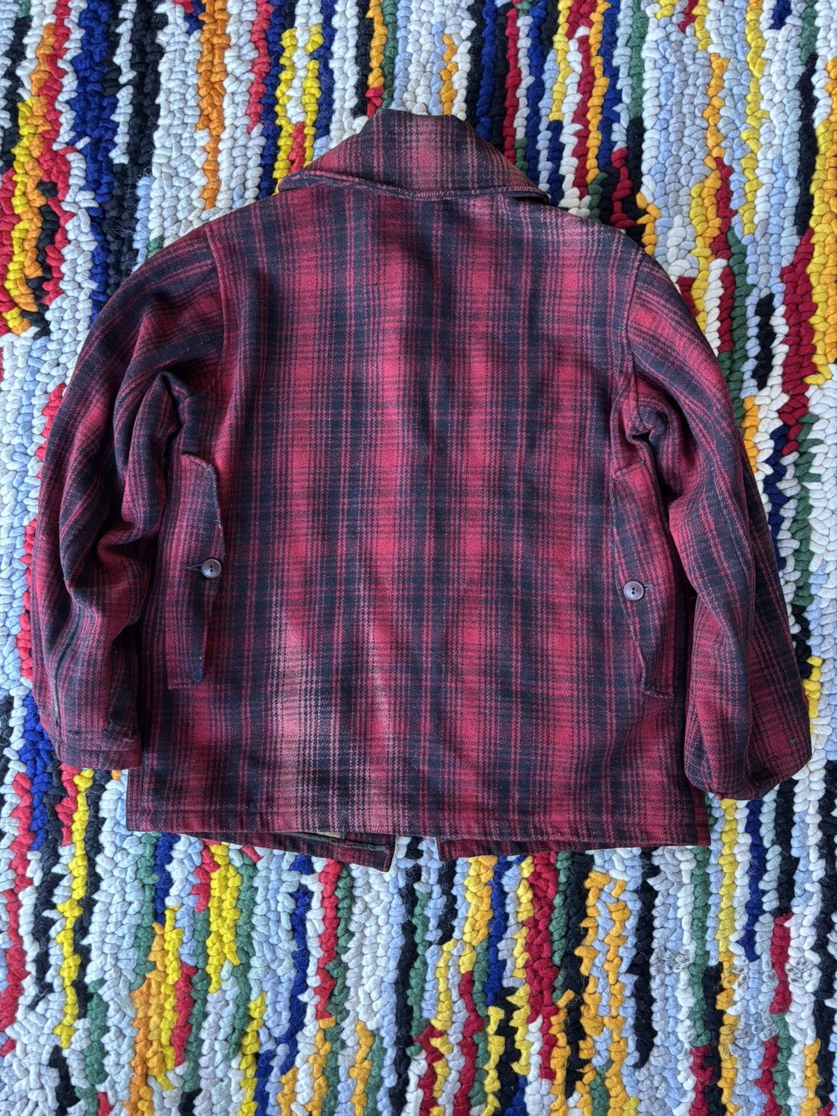 Woolrich Woolen Mills 1950s Woolrich Plaid Hunting Jacket Size US M / EU 48-50 / 2 - 2 Thumbnail