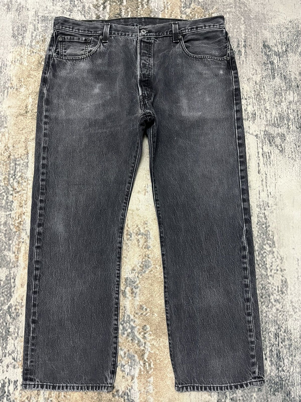 image of Levis x Levis Vintage Clothing Vintage 90’S Levi’S 501 Regular Black Denim Pant 40X29, Men's