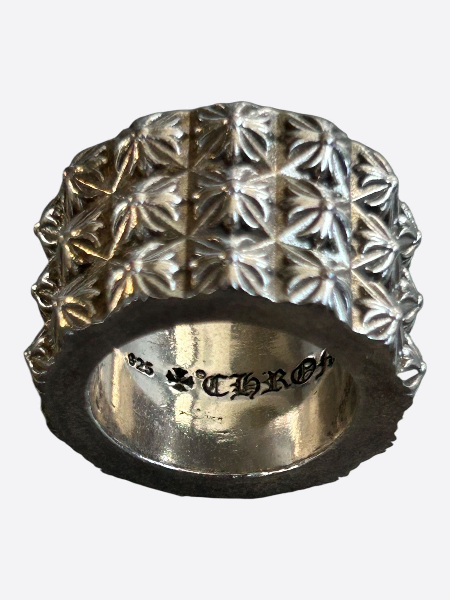 Chrome Hearts Chrome Hearts Silver Pete Punk Triple Stack Ring Size ONE SIZE - 6 Thumbnail