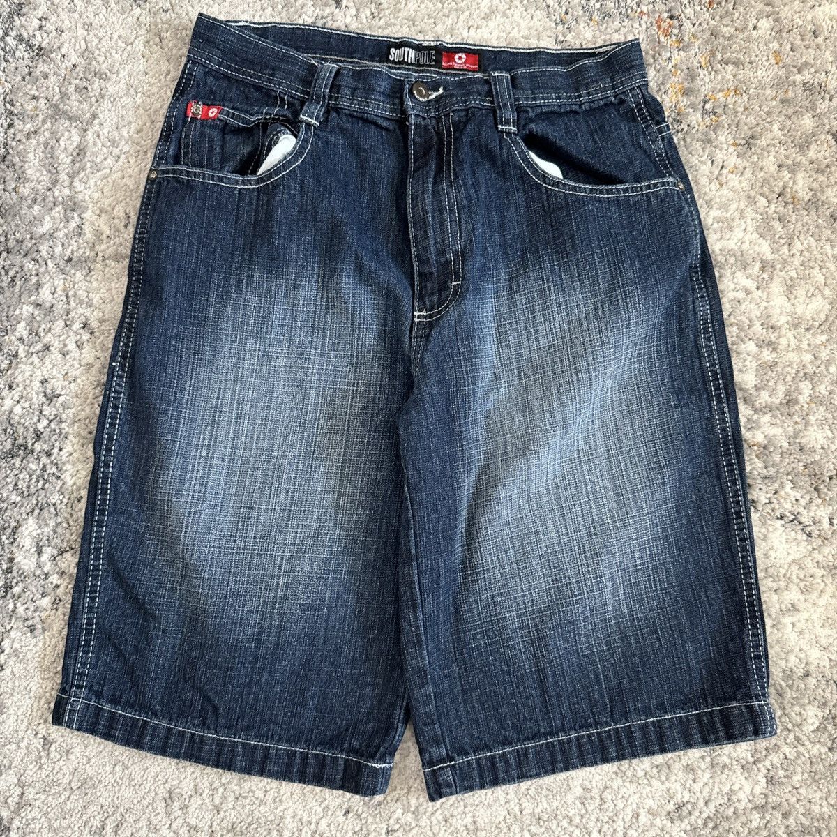 JNCO × Southpole × Vintage Vintage Y2K Southpole wide leg baggy JNCO style shorts Size US 30 / EU 46 - 2 Thumbnail