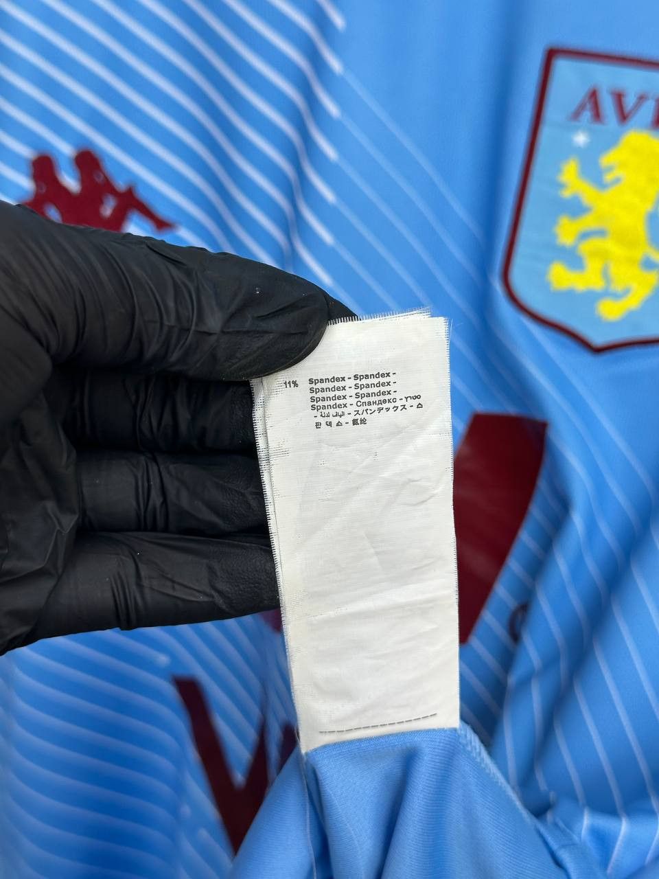 Kappa Kappa Aston Villa 2019/20 Away Jersey KOMBAT Soccer Shirt Size US M / EU 48-50 / 2 - 14 Thumbnail