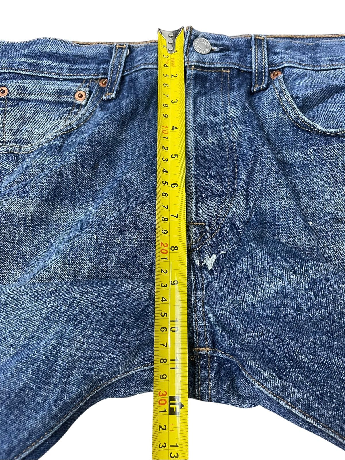 Levi's Vintage Levi’s 501 Jeans Workwear Paint Water Less Size US 30 / EU 46 - 15 Thumbnail