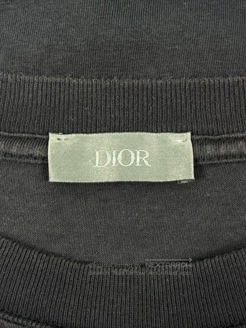 Dior Dior Embroidered slogan washed short sleeves Size US XXL / EU 58 / 5 - 7 Thumbnail