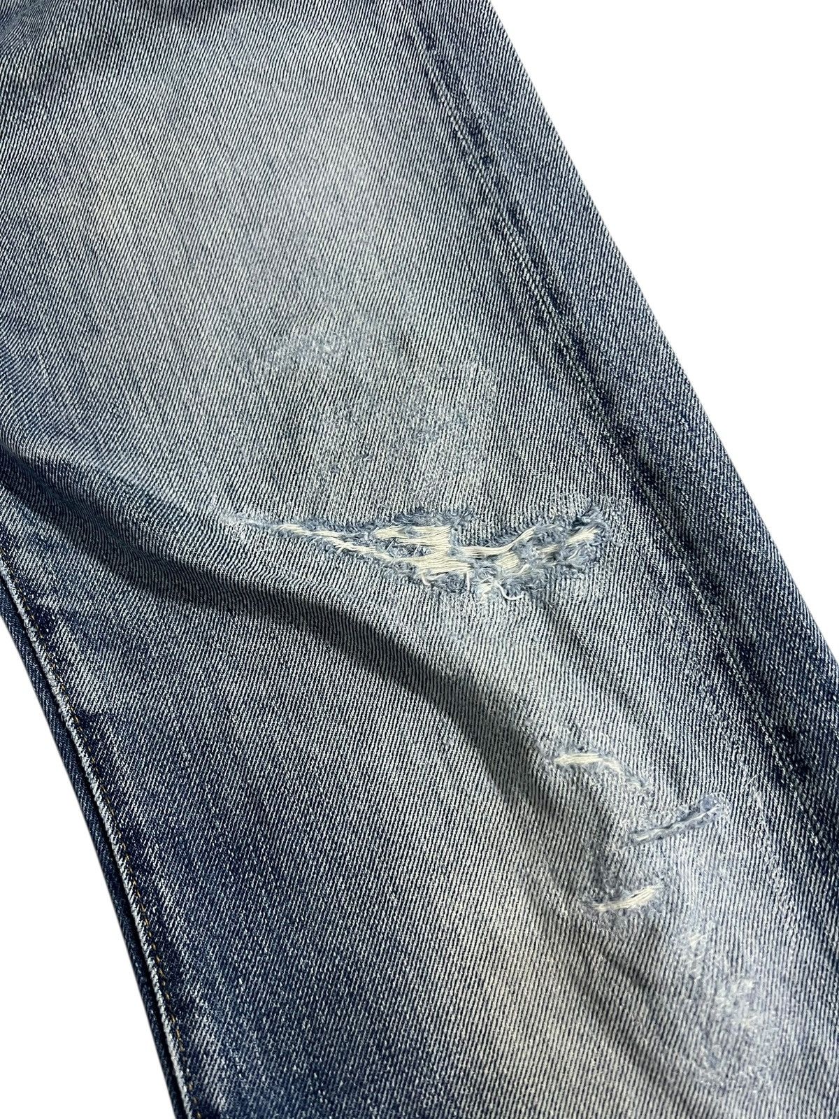 Levi's LVC Levi’s 501z xx Big E Distress Faded Selvedge Jean Size US 30 / EU 46 - 4 Thumbnail