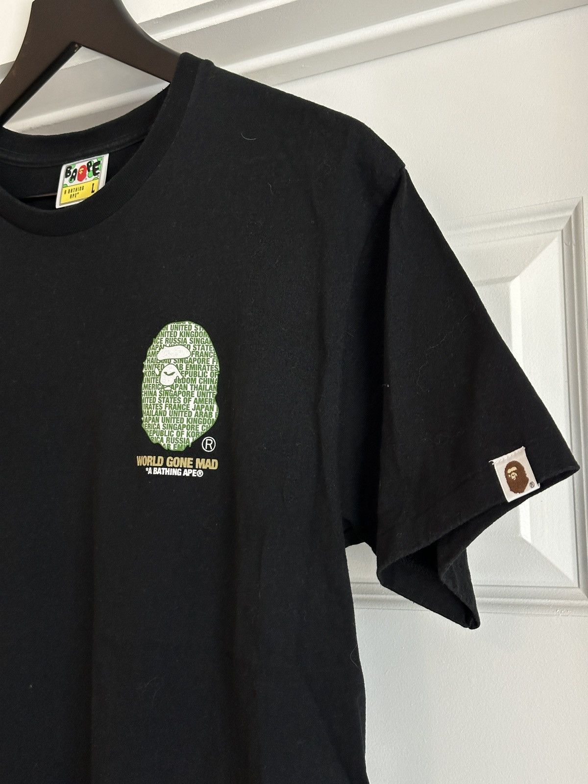 Bape BAPE Japan Katakana College City Tee Black Size US L / EU 52-54 / 3 - 5 Thumbnail
