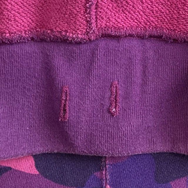 Bape BAPE Sweat shorts purple camo a bathing ape ★size XL Size US 36 / EU 52 - 6 Thumbnail