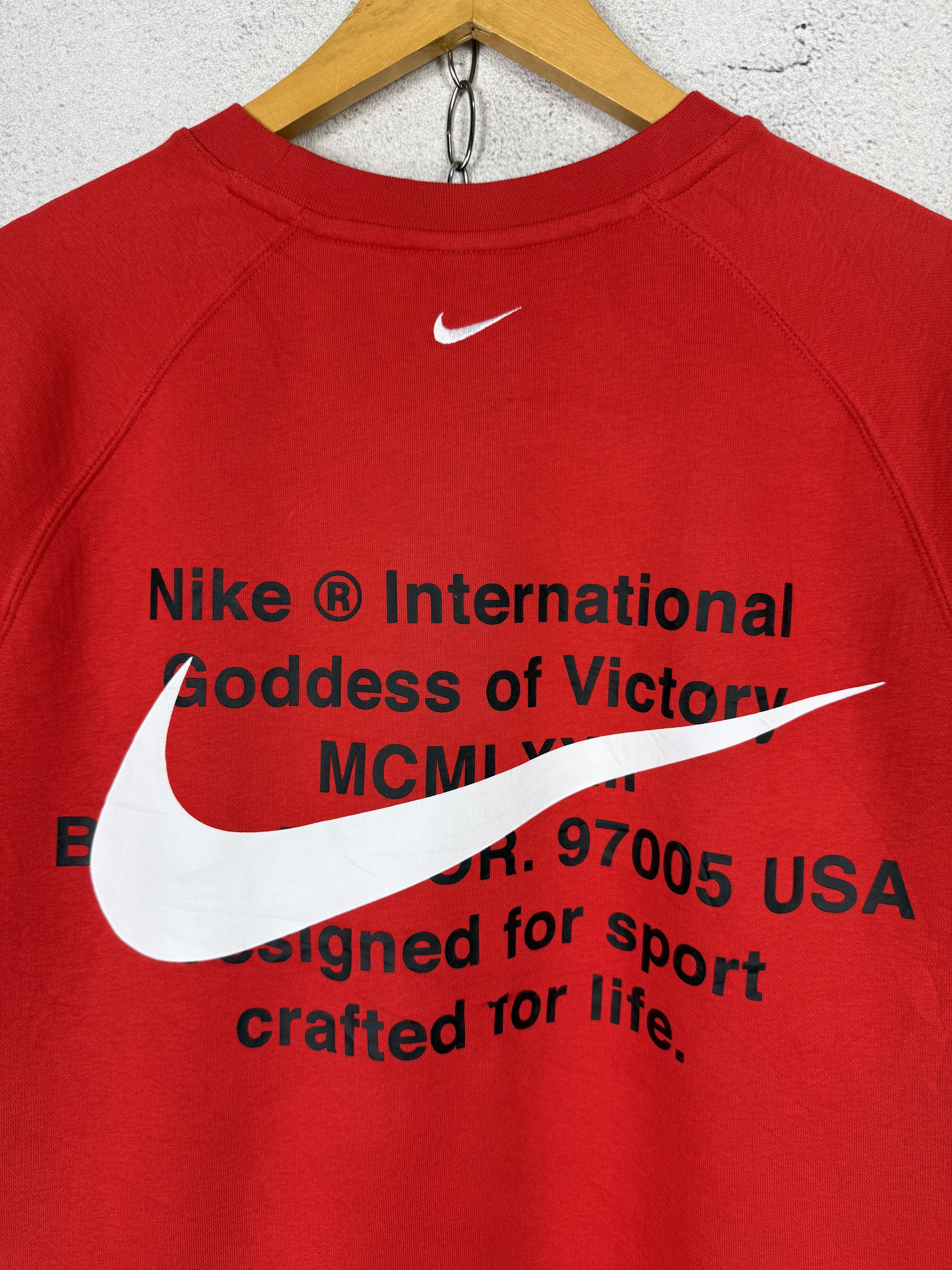 Nike Nike Swoosh Sweatshirt Crewneck Size US XXL / EU 58 / 5 - 2 Thumbnail