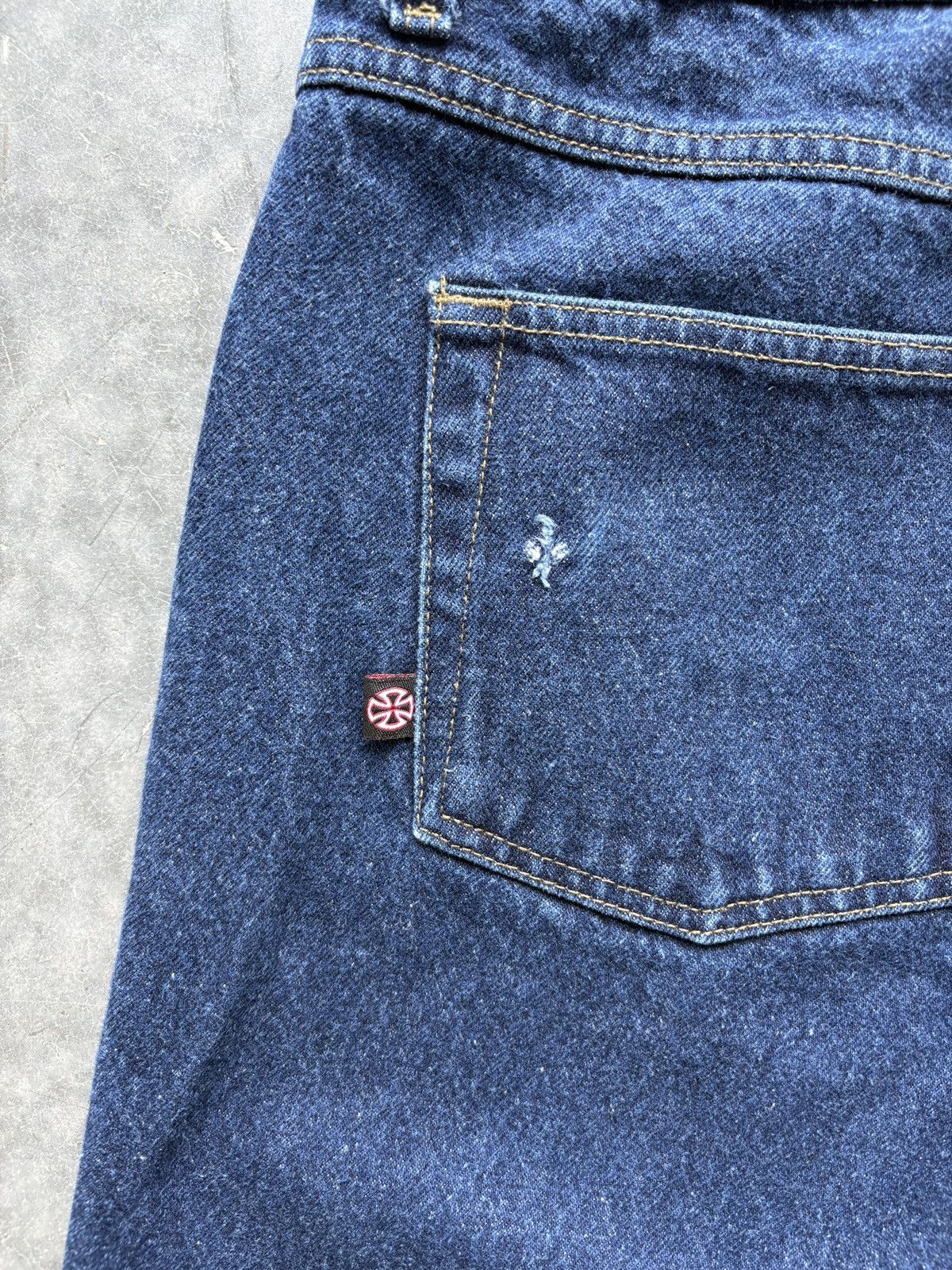 Independent Truck Co. Vintage Y2K Independent Baggy Jeans Skater Style Size US 36 / EU 52 - 9 Thumbnail