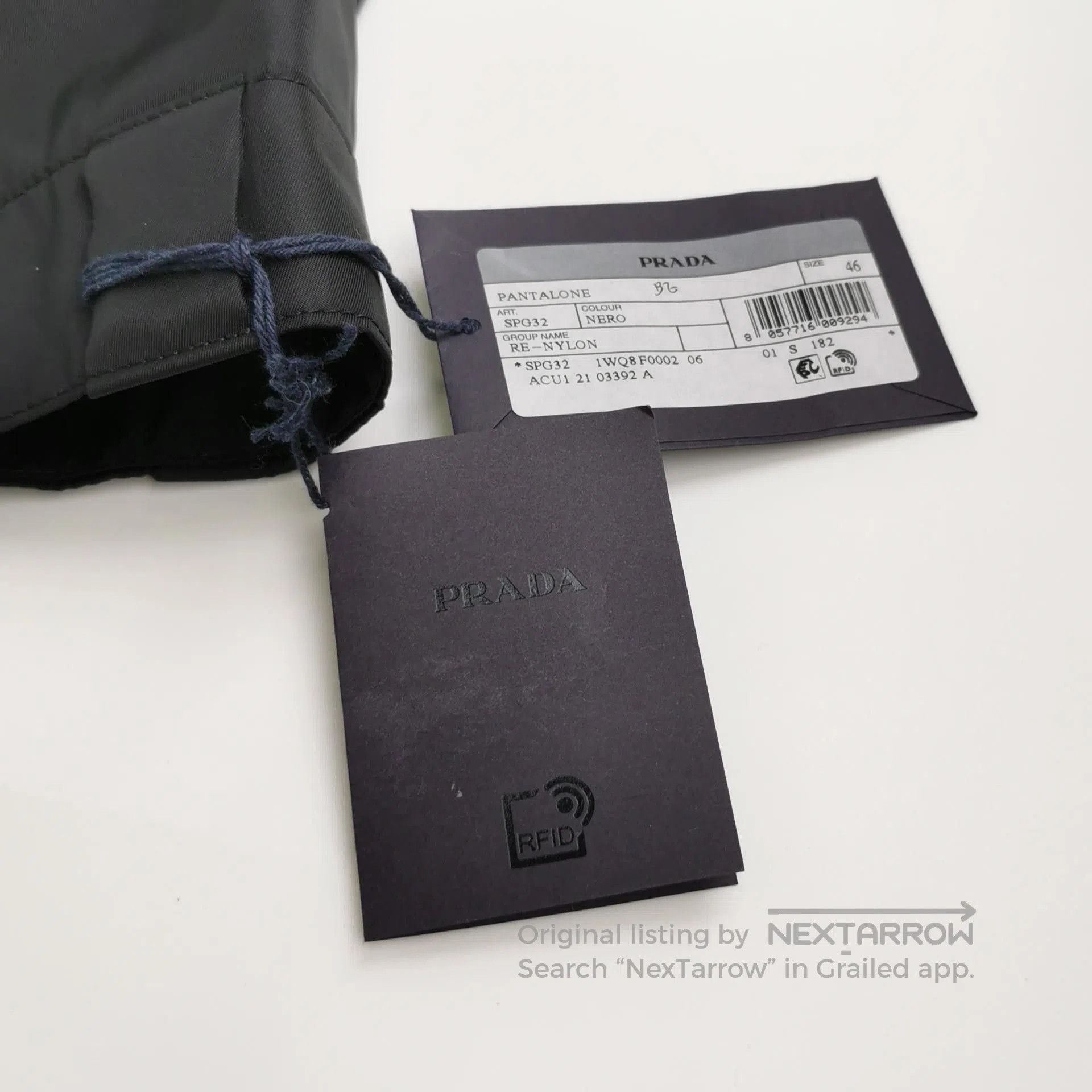 Prada Prada Black Cotton Logo Shorts L. Size US 30 / EU 46 - 8 Thumbnail