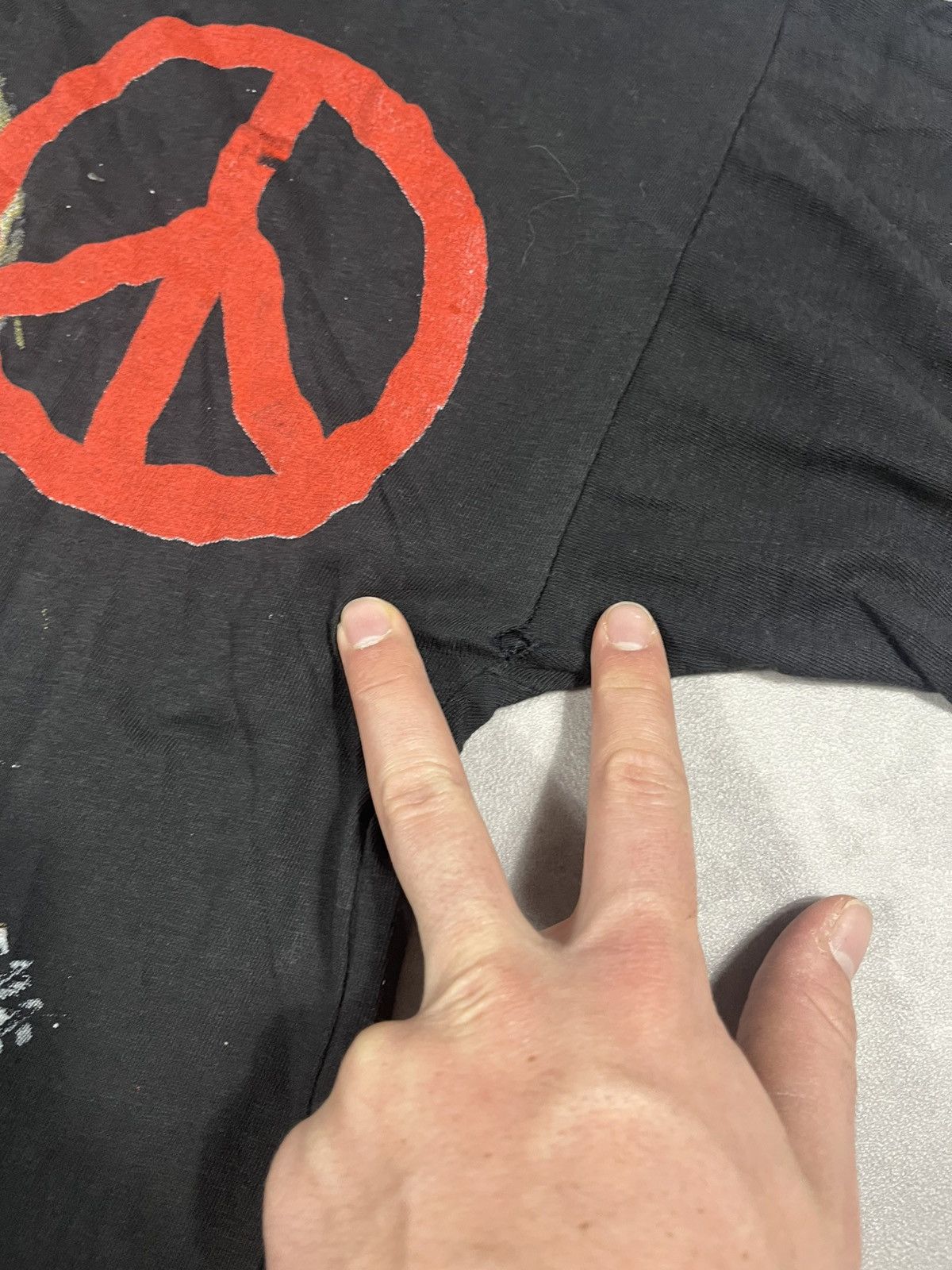 Band Tees 90’s vintage bootleg italy tshirt kurt cobain fade black Size US XL / EU 56 / 4 - 6 Thumbnail