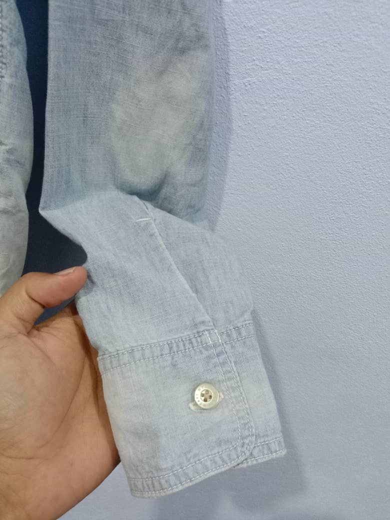Wtaps WTAPS DENIME CHAMBRAY SHIRT MADE IN JAPAN SMALL SIZE Size US S / EU 44-46 / 1 - 12 Thumbnail