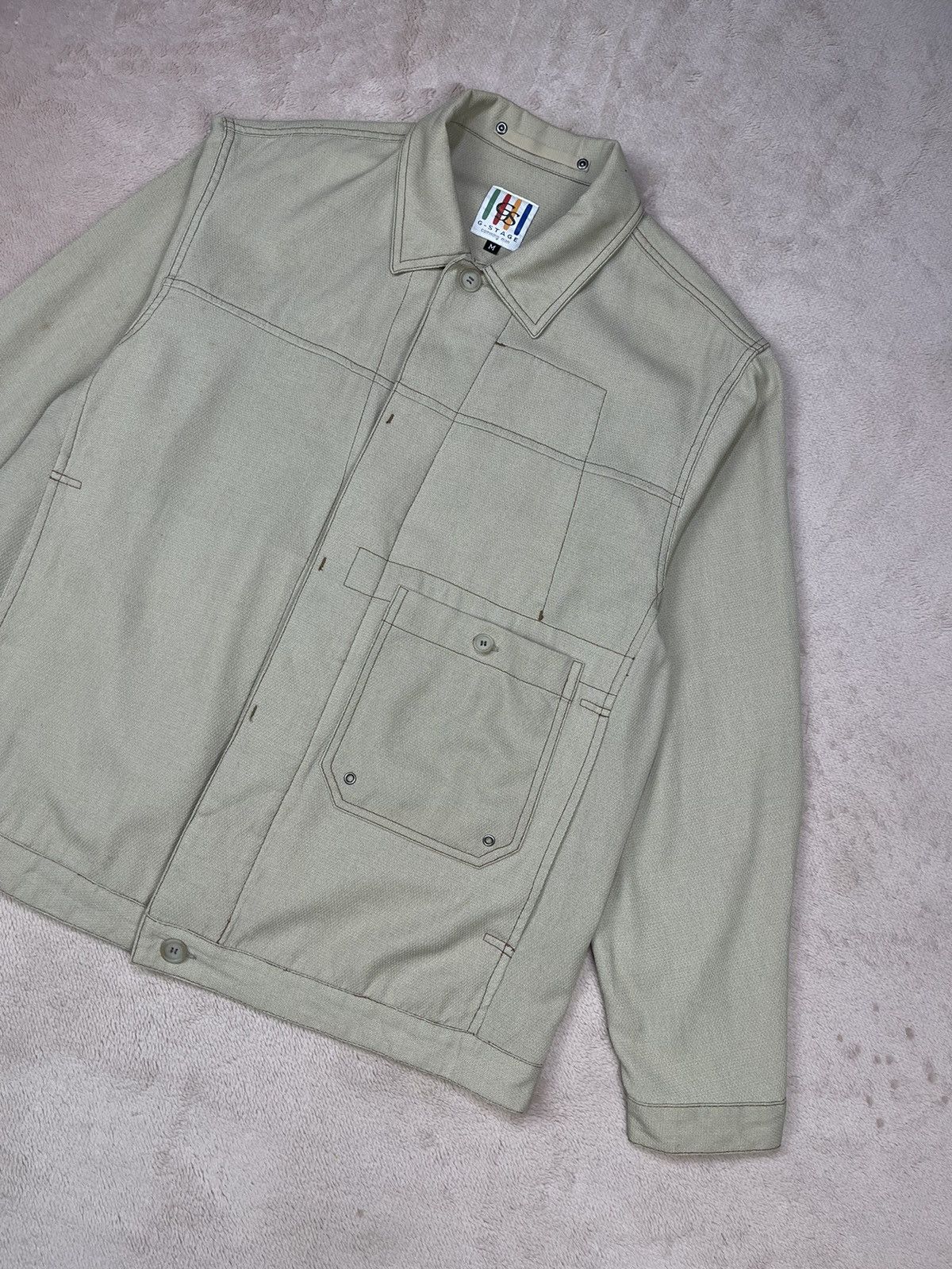 Japanese Brand G-STAGE Comming Man Lightweight Jackets Size US M / EU 48-50 / 2 - 3 Thumbnail