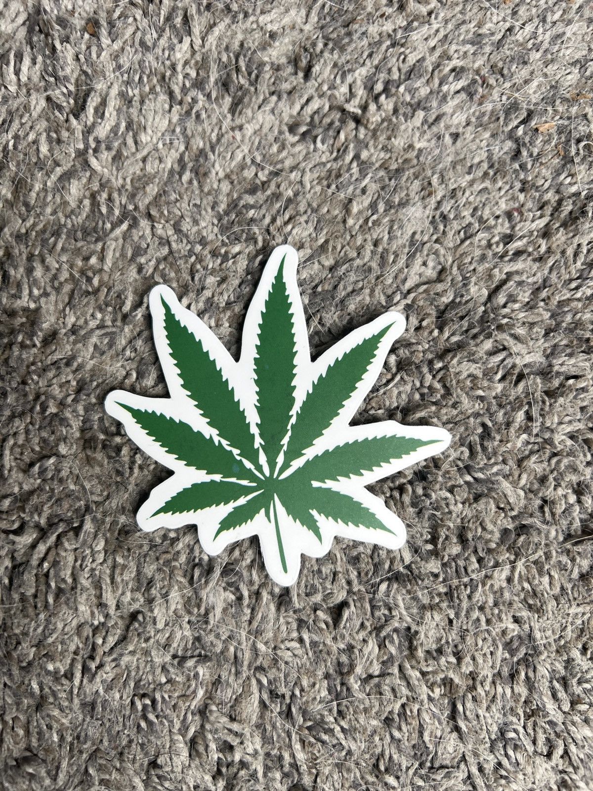 Hypebeast Cannabis Leaf Sticker Size ONE SIZE - 1 Thumbnail
