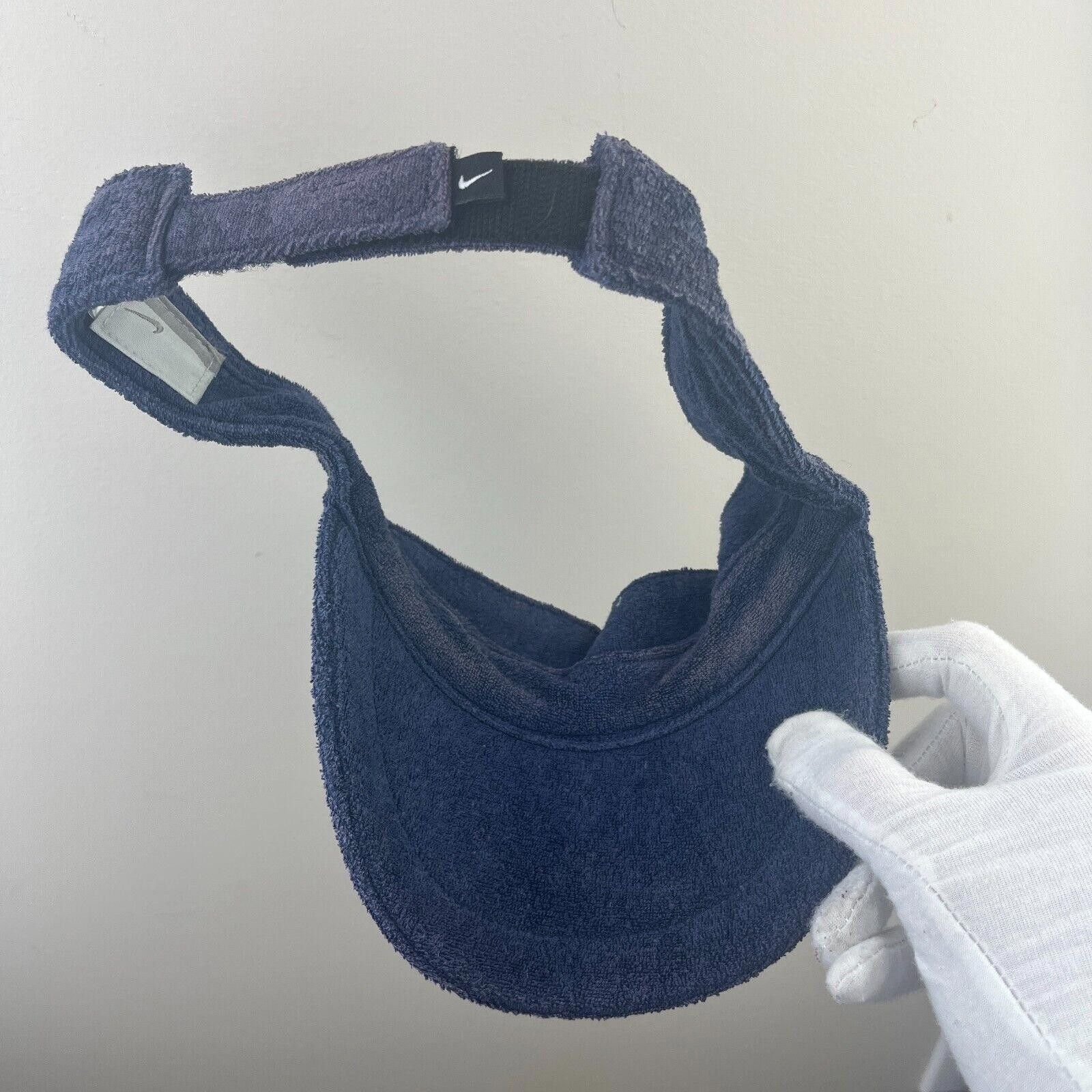 Nike Vintage Y2K Nike Visor Strap Back Hat Size ONE SIZE - 3 Thumbnail