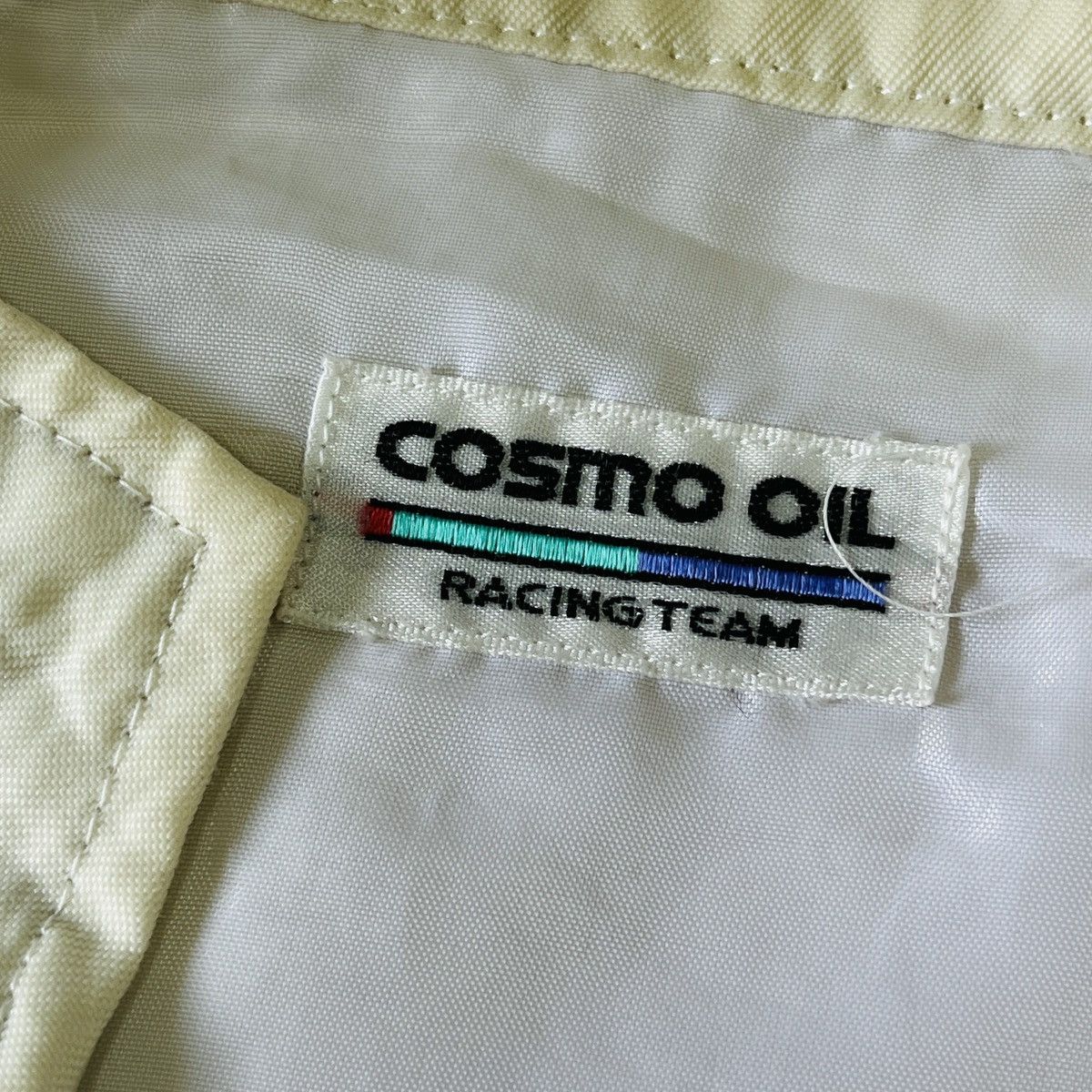Japanese Brand Vintage 80s Cosmo Oil Racing Staff Bomber Jacket Size US L / EU 52-54 / 3 - 15 Thumbnail