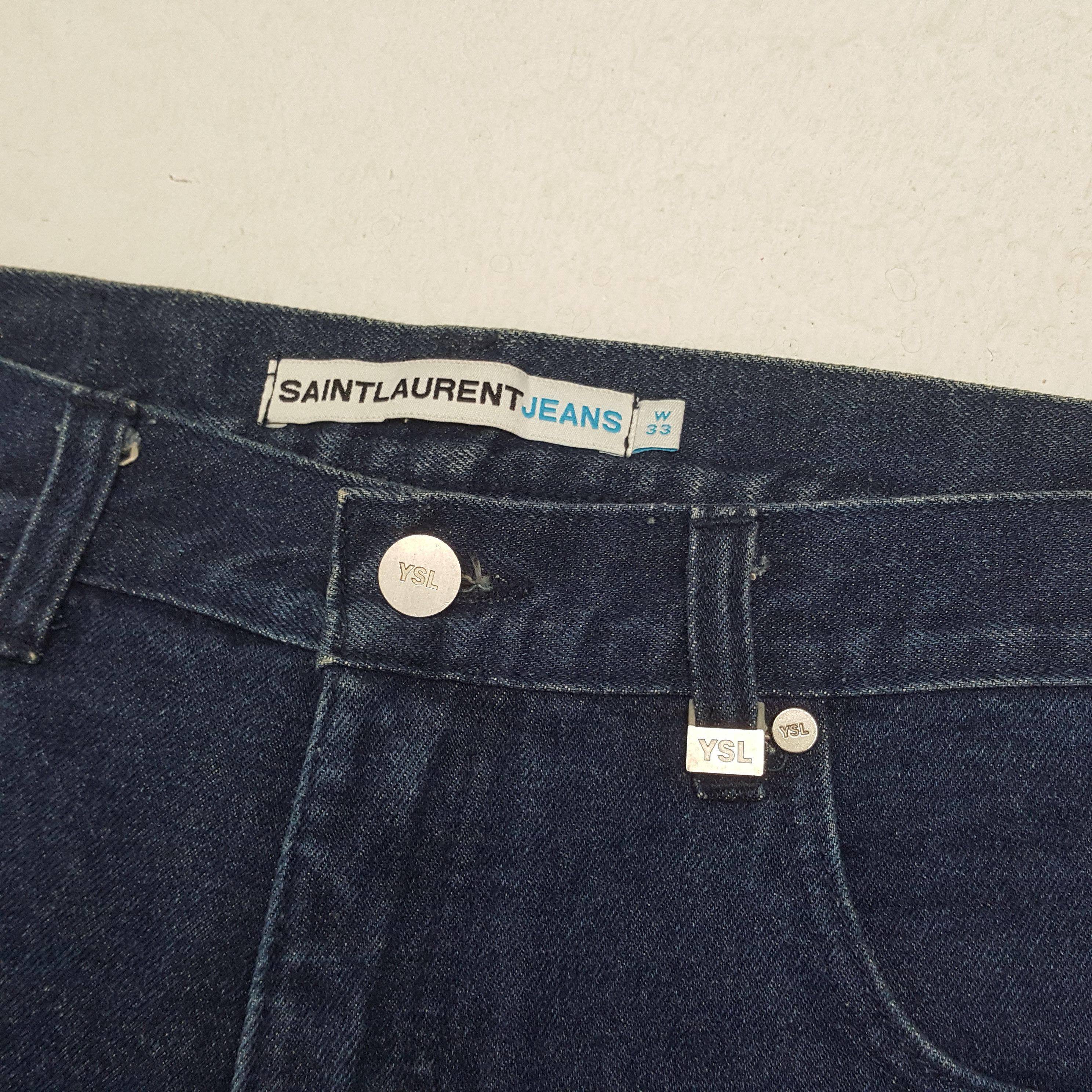 Designer SAINT LAURENT Fashion Brand Jeans C280N33 Size US 32 / EU 48 - 12 Thumbnail