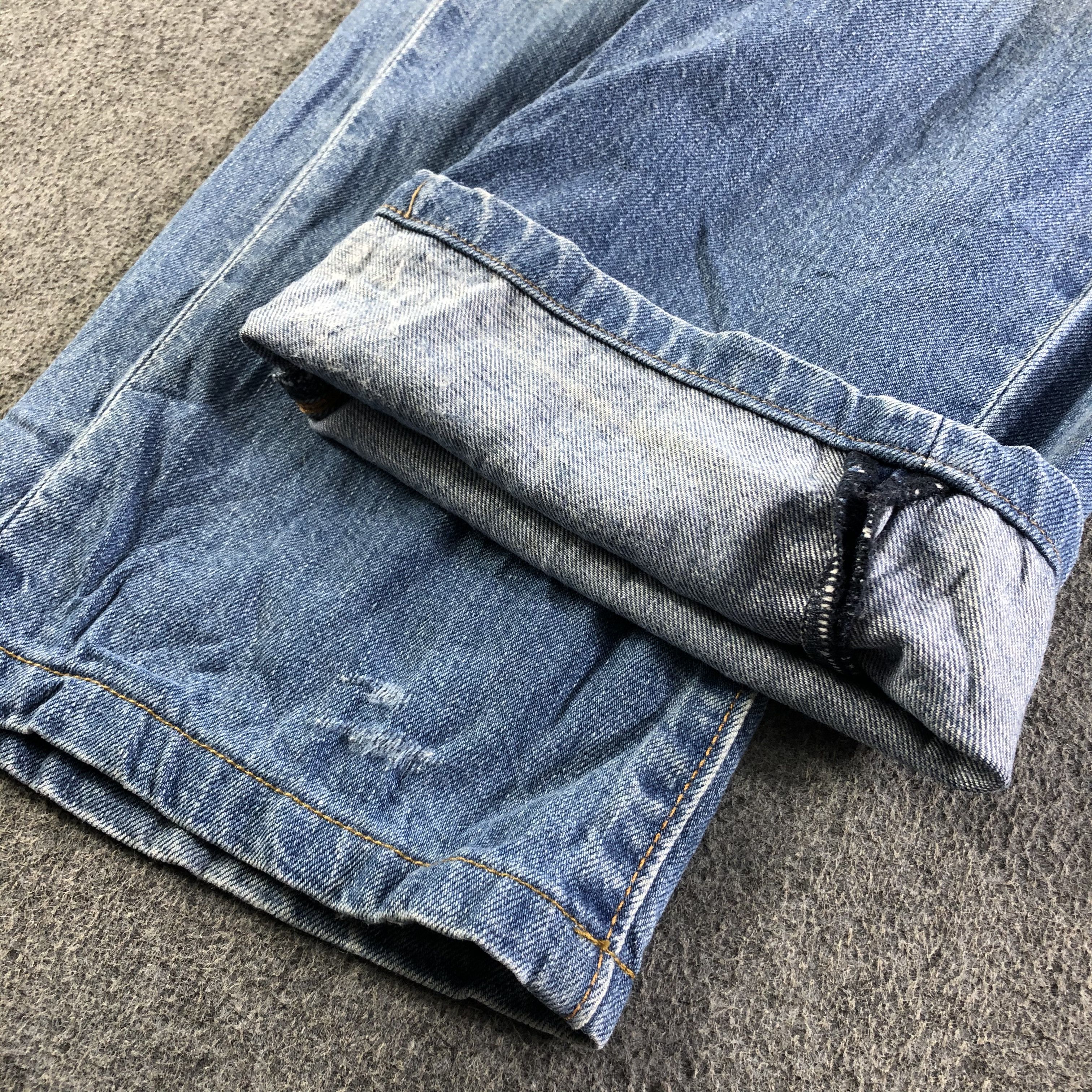 Levi's Vintage Blue Wash Levis 505 Jeans-J3318 Size US 38 / EU 54 - 7 Thumbnail