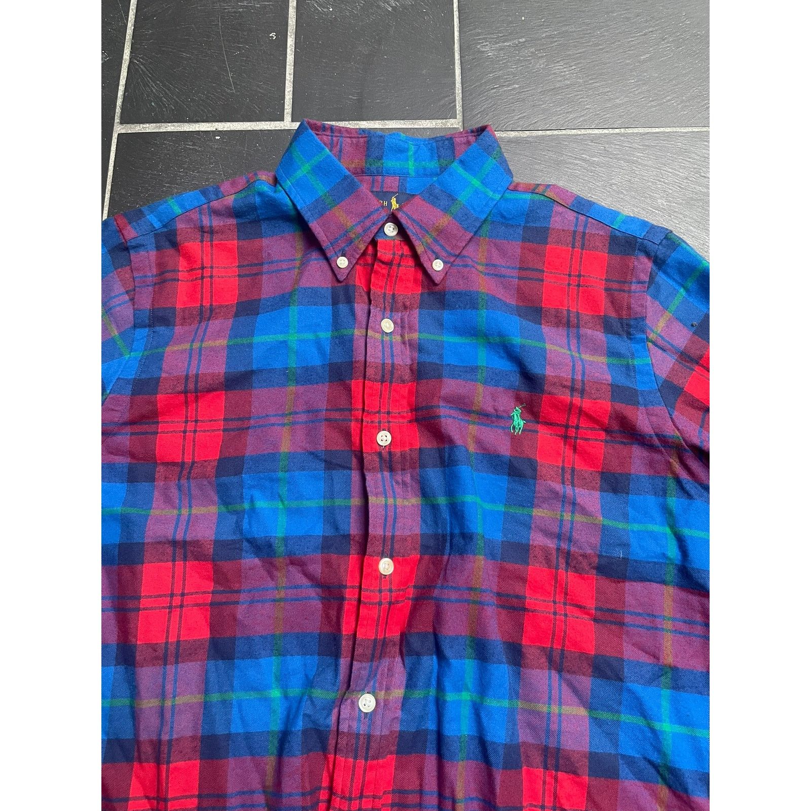 Polo Ralph Lauren Polo Ralph Lauren Button Up Plaid Classic Fit Medium Size US M / EU 48-50 / 2 - 1 Thumbnail