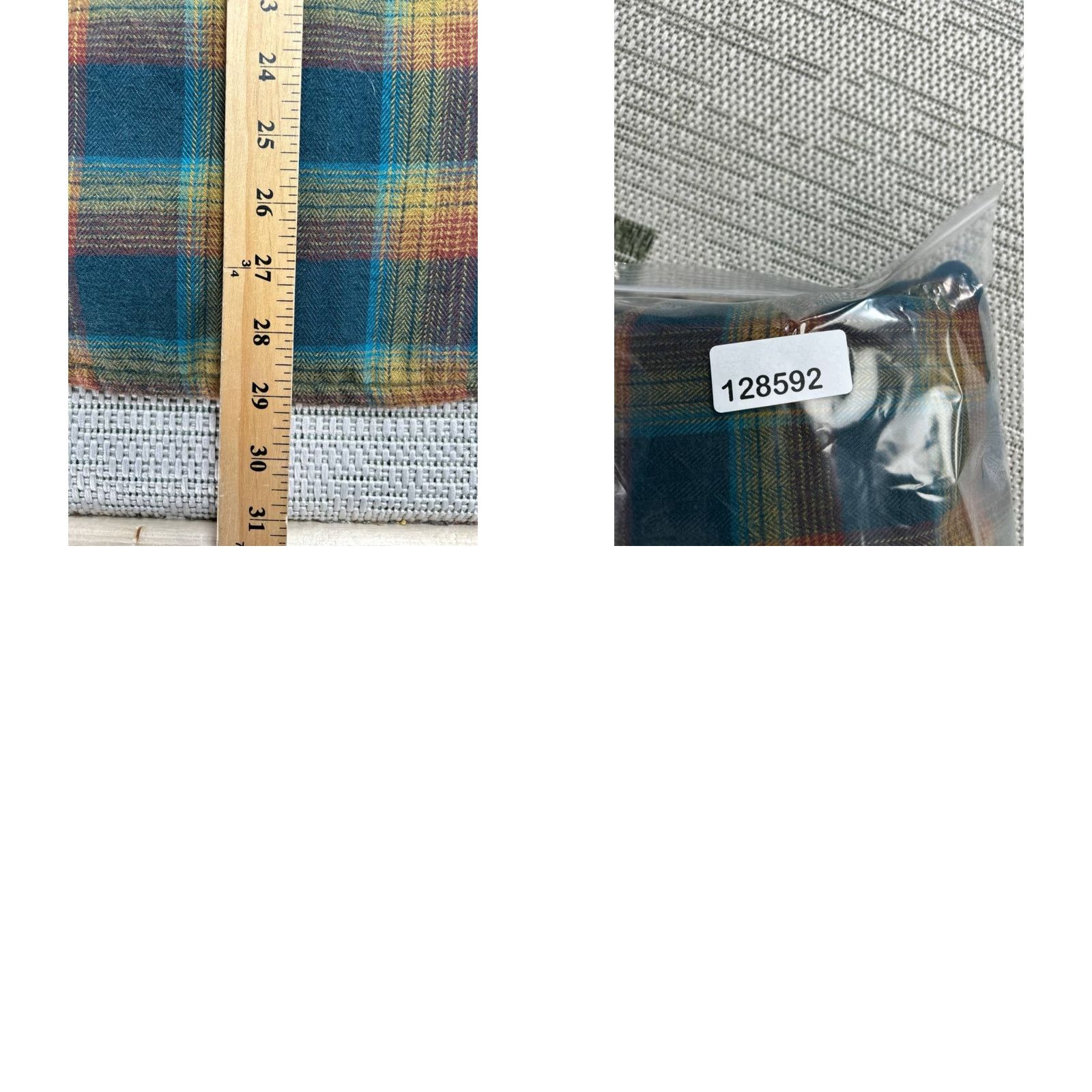 Vintage L.L.Bean Button-Up Shirt Mens M Blue Flannel Polyester Plaid Casual Winter Fall Spring Button-Down Collar Mens Clothing Size US M / EU 48-50 / 2 - 8 Thumbnail
