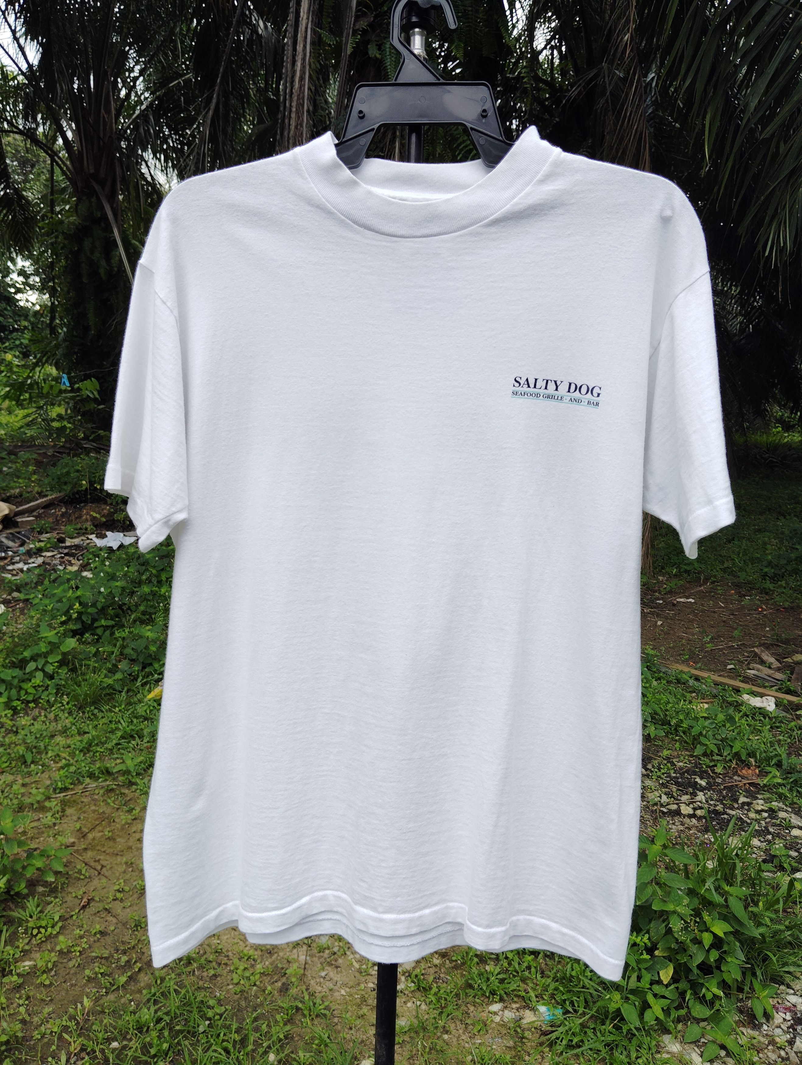 Vintage VINTAGE SALTY DOG BOSTON WATERFRONT TEE Size US L / EU 52-54 / 3 - 2 Thumbnail
