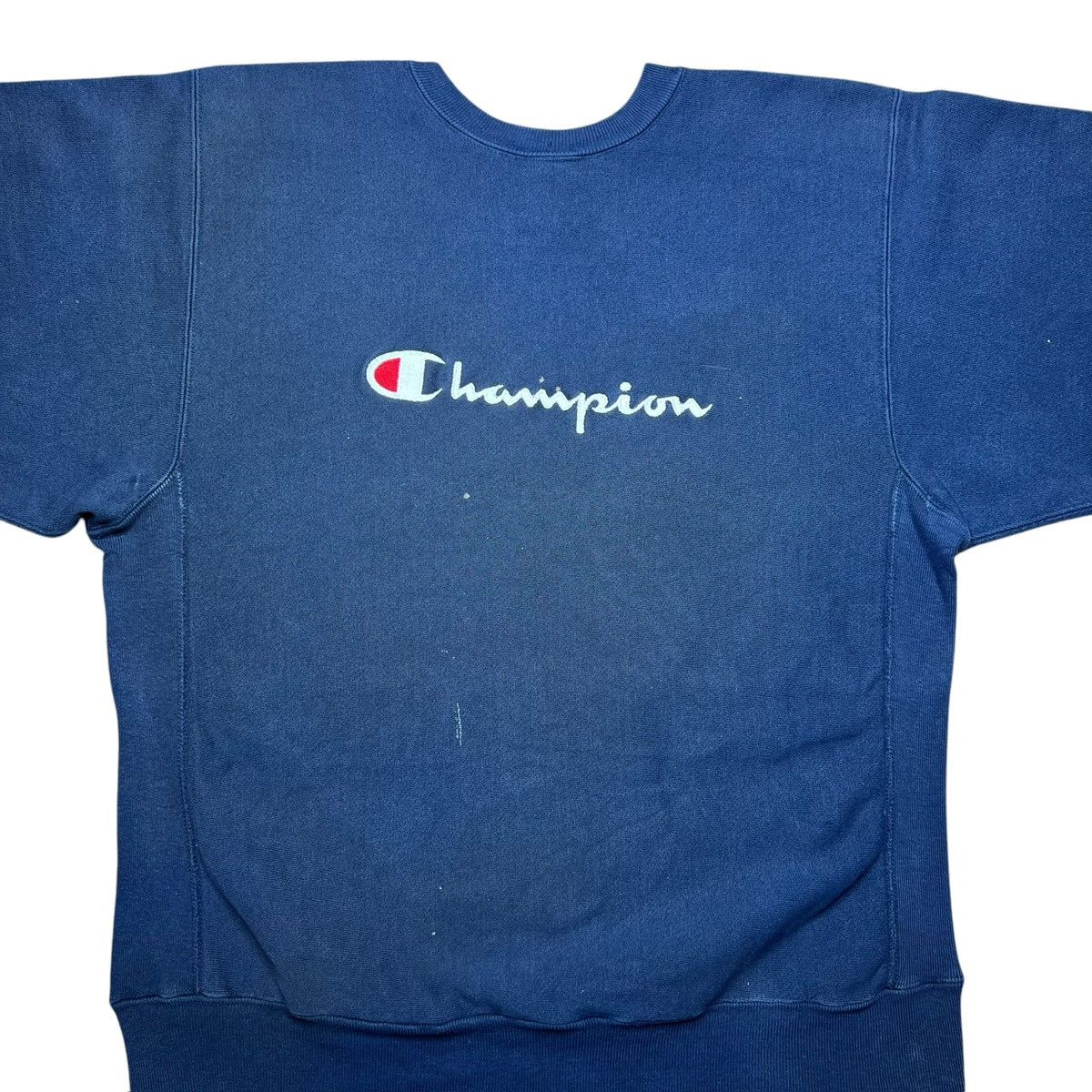 Champion × Vintage 1990s Champion Embroidered Reverse Weave Pullover Sweatshirt Size US XL / EU 56 / 4 - 6 Thumbnail