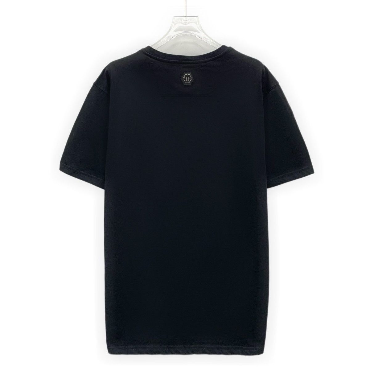 Philipp Plein Philipp Plein Black Cotton Crew Neck T-shirt K26WX Size US XL / EU 56 / 4 - 2 Thumbnail