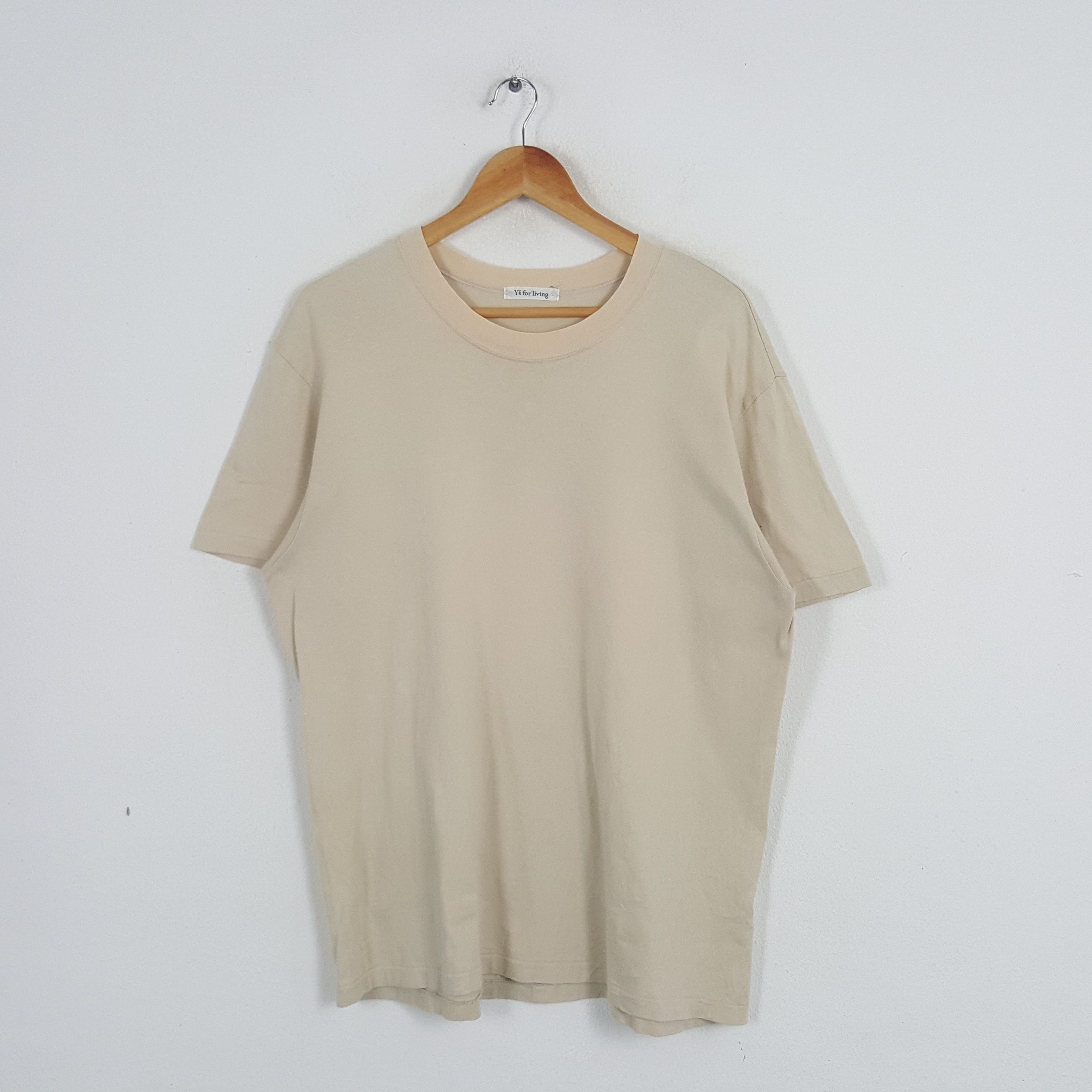 Issey Miyake × Japanese Brand × Vintage Vintage Y's For Living by Yohji Yamamoto Designer Tshirt Size US L / EU 52-54 / 3 - 1 Thumbnail