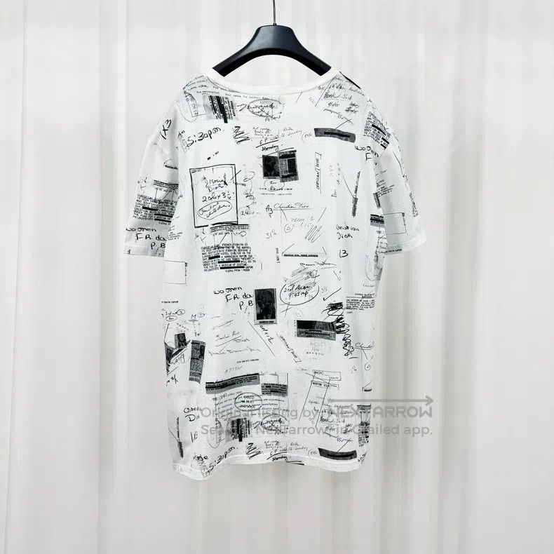 Dior Dior Graffiti embroidered bee short sleeves Size US XL / EU 56 / 4 - 2 Thumbnail