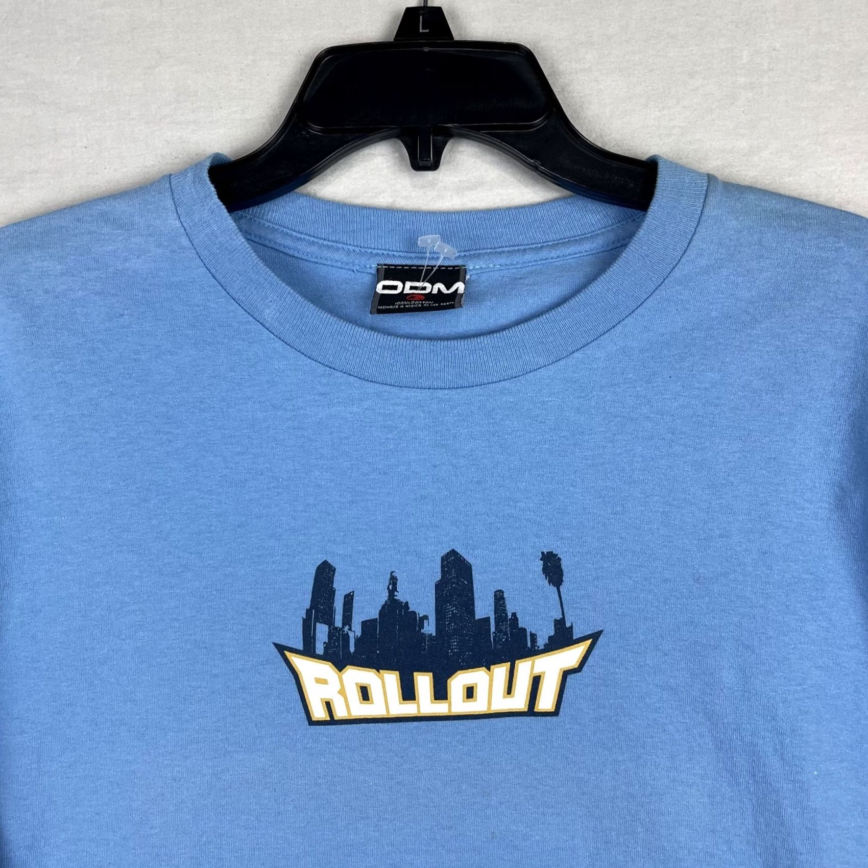 Vintage VINTAGE ODM Rollout Shirt Mens Large Blue Cadillac 20 Inch Rims Lifestyle Y2K Shirt Mens Large Blue Cadillac 20 Inch Rims Lifestyle Y2K Size US L / EU 52-54 / 3 - 3 Thumbnail