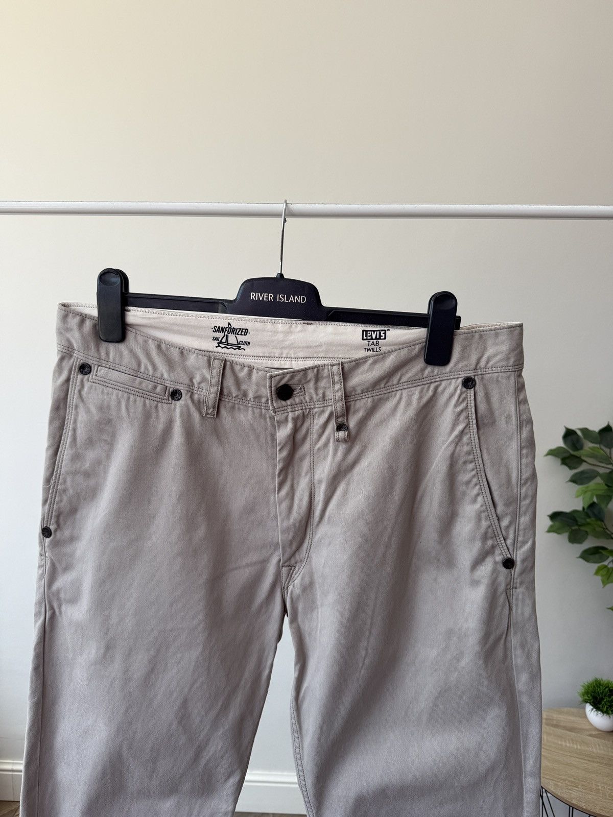 Levi's Vintage Levi’s Tab Twills Beige Chino Pants Size US 36 / EU 52 - 4 Thumbnail