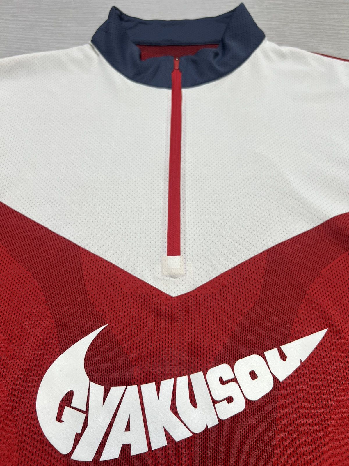 Nike × Undercover Nike - Undercover Gyakusou - NRG Half Zip Long-Sleeve Top Size US S / EU 44-46 / 1 - 9 Thumbnail