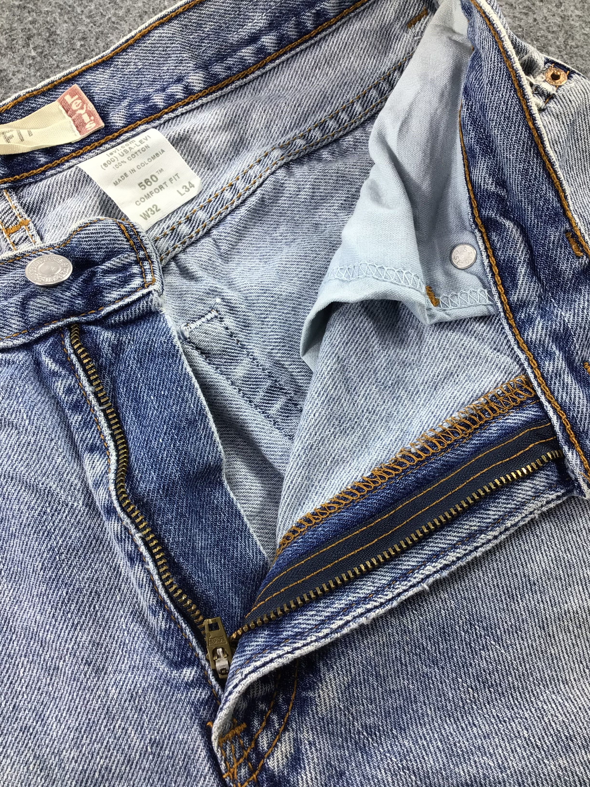 Levi's Vintage Levis 560 Jeans-JM547 Size US 31 - 8 Thumbnail