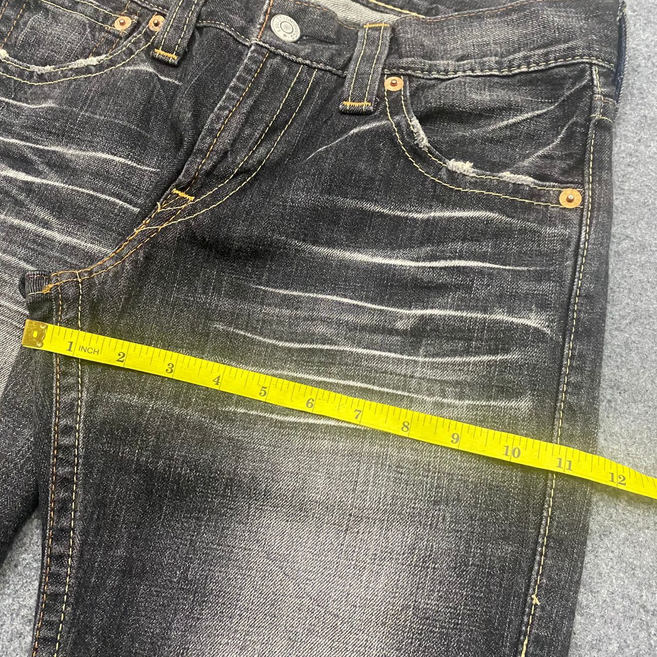 Japanese Brand 💥Flare💥Vintage Levis 507 Flare Denim Size US 32 / EU 48 - 6 Thumbnail
