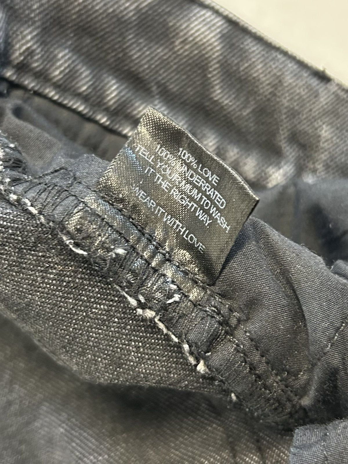No Faith Studios 001 Flared Denim Size US 33 - 9 Thumbnail