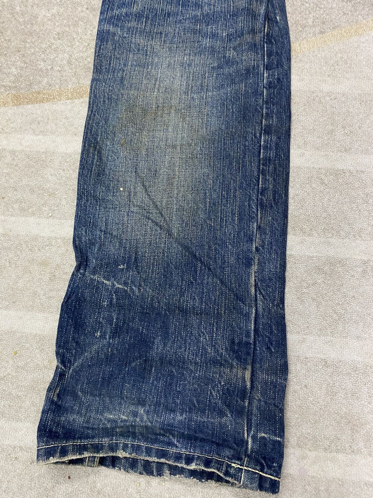 Japanese Brand × Johnbull Rare Vintage John Bull Military Cut Single Side Pocket Denim Size US 34 / EU 50 - 12 Thumbnail