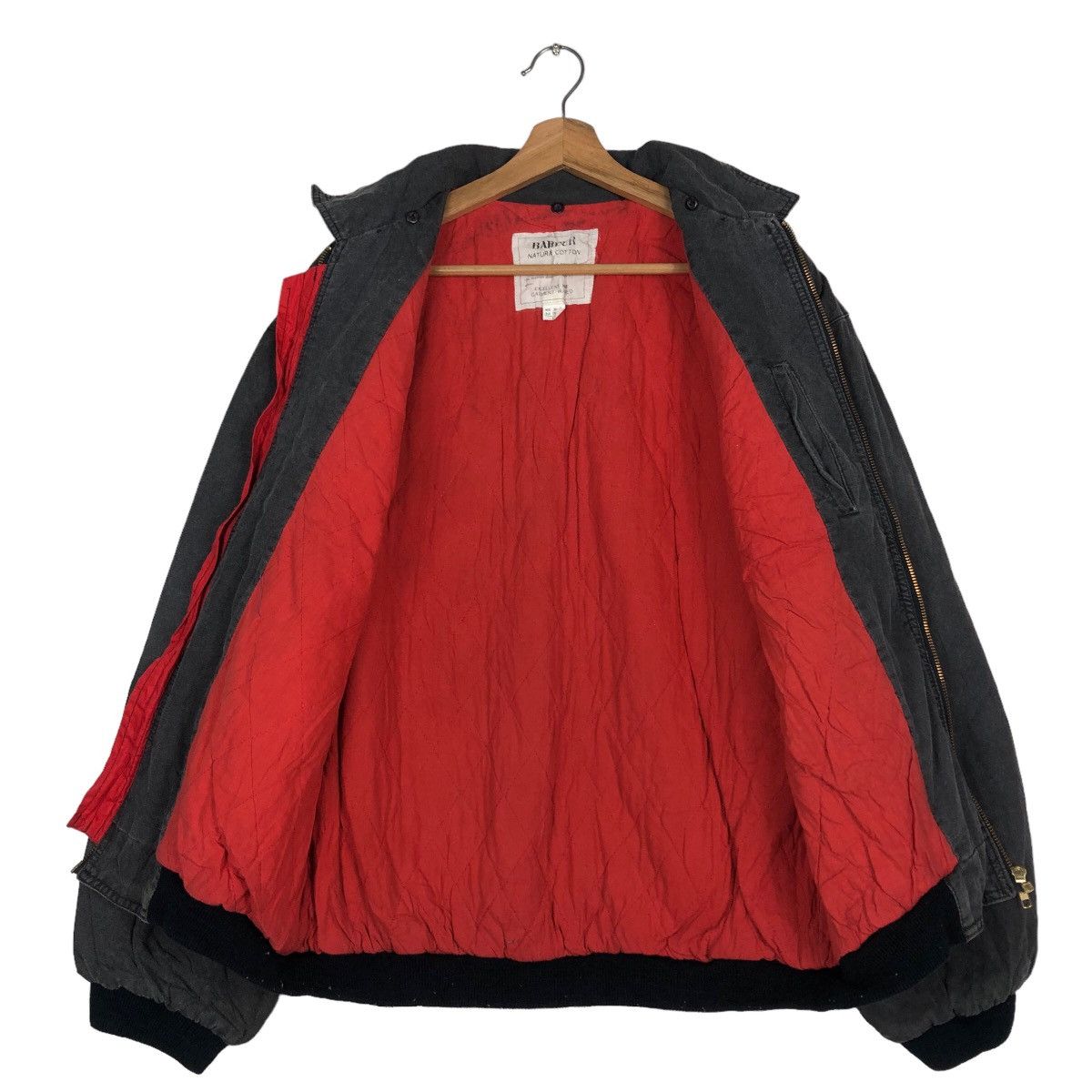 Japanese Brand Vintage Chore Bomber Jacket Barfur Japan Inspire CP Company Size US L / EU 52-54 / 3 - 13 Thumbnail