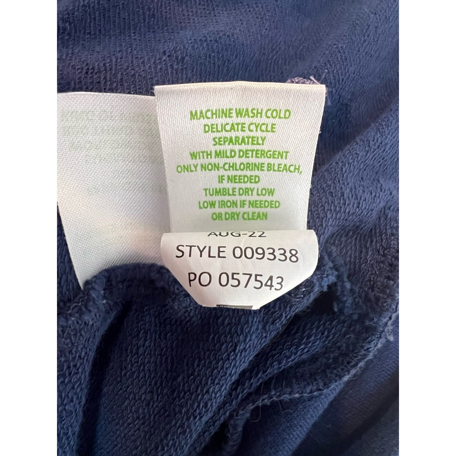 Lilly Pulitzer Lilly Pulitzer Rami Embroidered Navy Sweatshirt Large Size L / US 10 / IT 46 - 8 Thumbnail