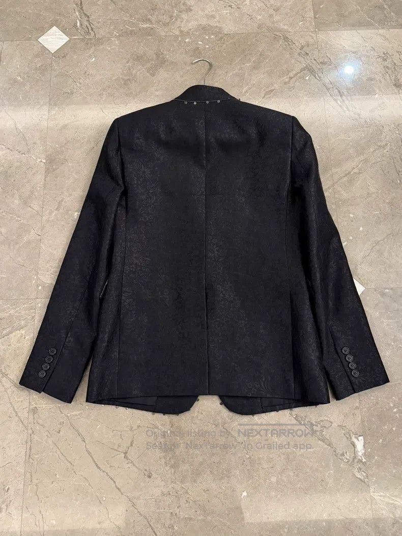 Saint Laurent Paris Saint Laurent Paris Dark Patterned Brocade Sequin Suit Size US S / EU 44-46 / 1 - 3 Thumbnail
