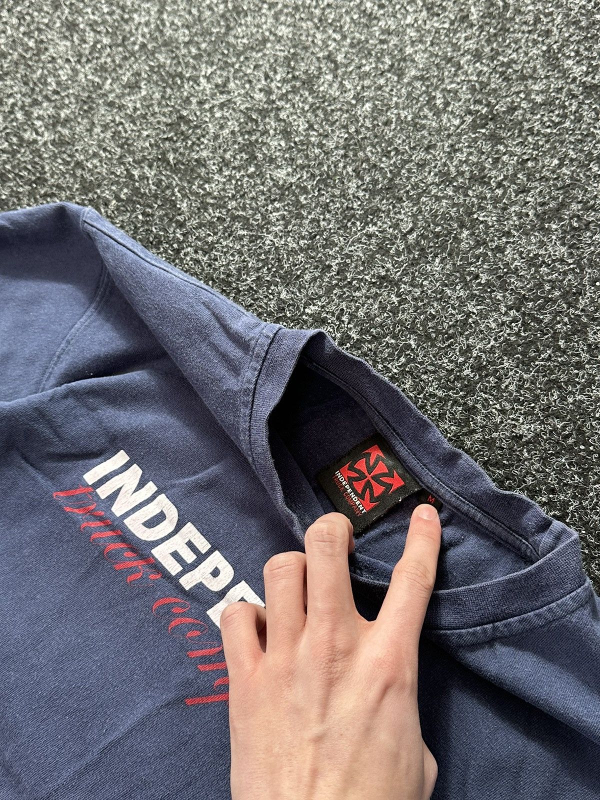 Independent Truck Co. × Vintage 🚨 Y2K INDEPENDENT TRUCK CO longsleeve SK8 RARE BIG LOGO Size US M / EU 48-50 / 2 - 5 Thumbnail
